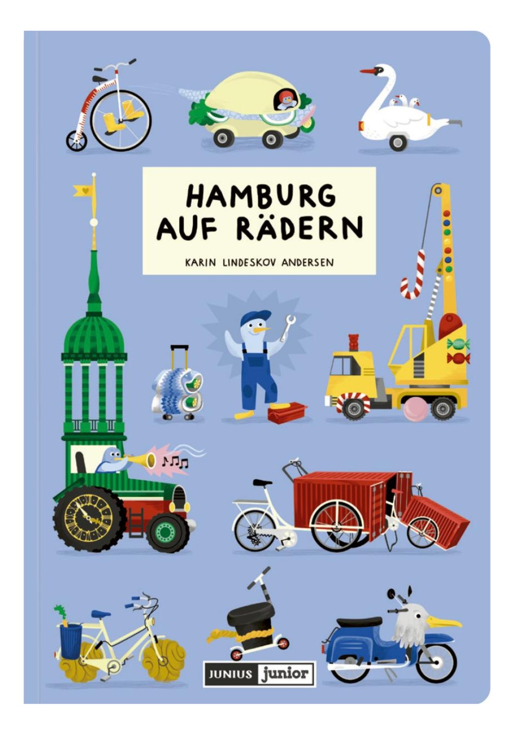 Junius Verlag Buch 'Hamburg auf Rädern'