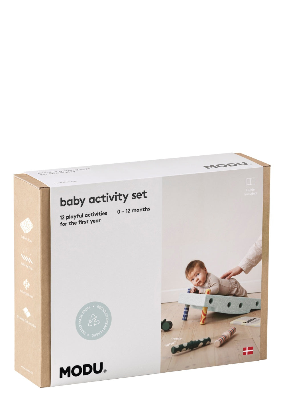 MODU Baby Activity Set Ocean Mint / Forest Green  