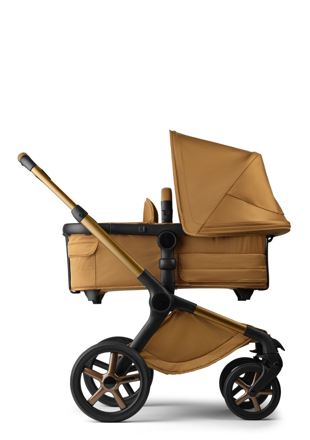 Bugaboo Fox 5 Kinderwagen-Set 'Noir Limited Edition' Amber Glow