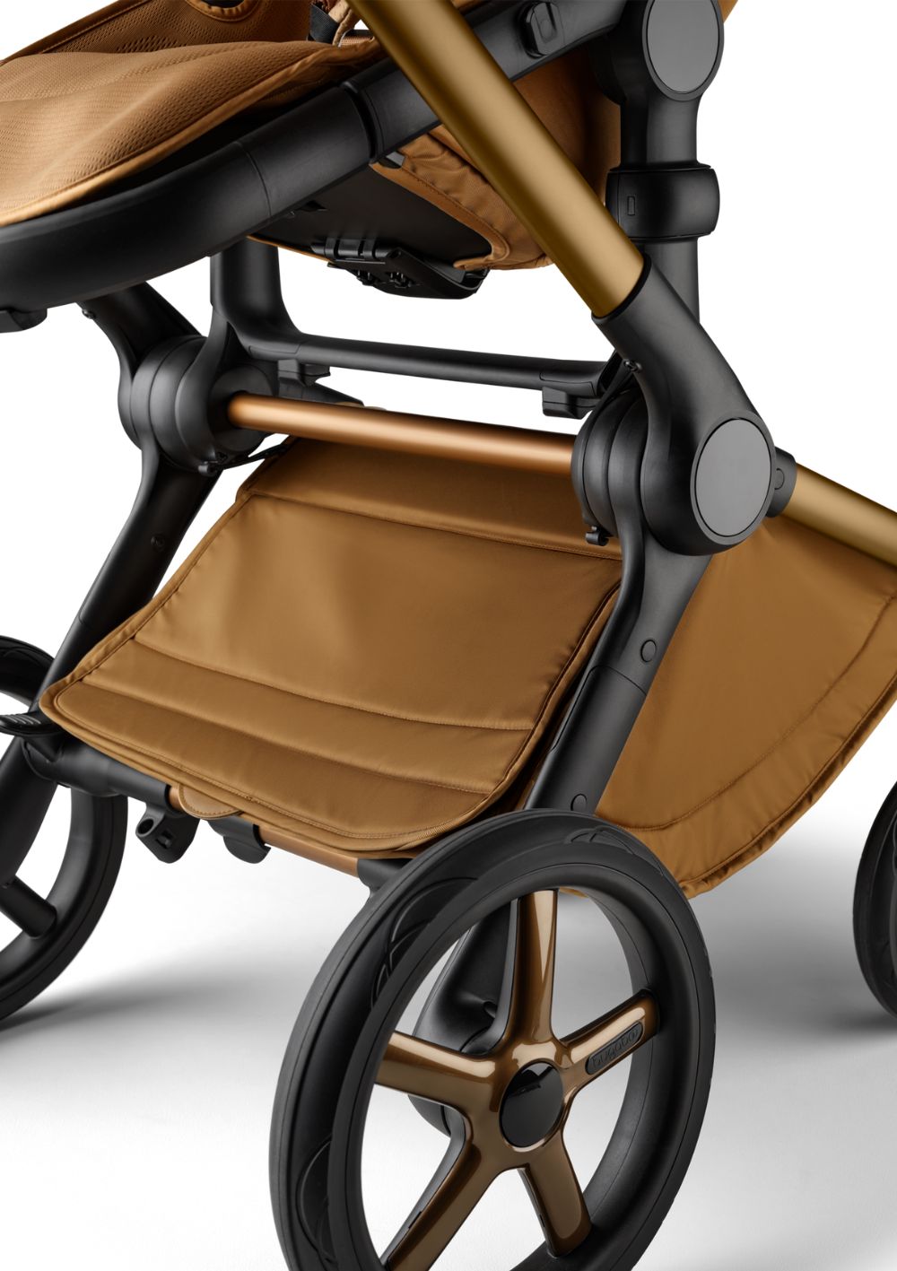 Bugaboo Fox 5 Kinderwagen-Set 'Noir Limited Edition' Amber Glow