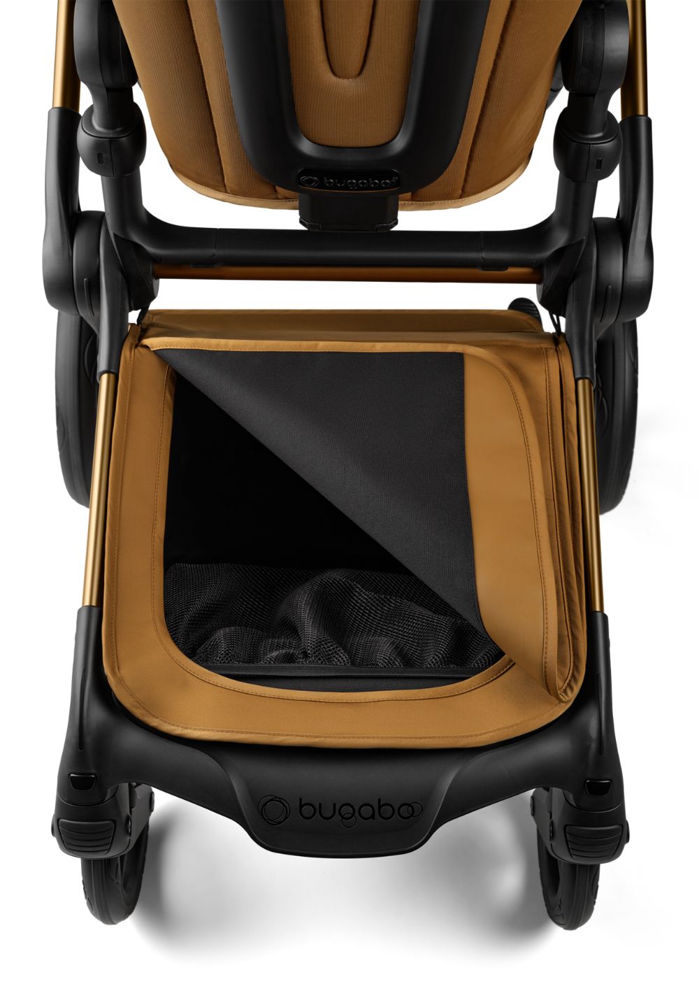 Bugaboo Fox 5 Kinderwagen-Set 'Noir Limited Edition' Amber Glow