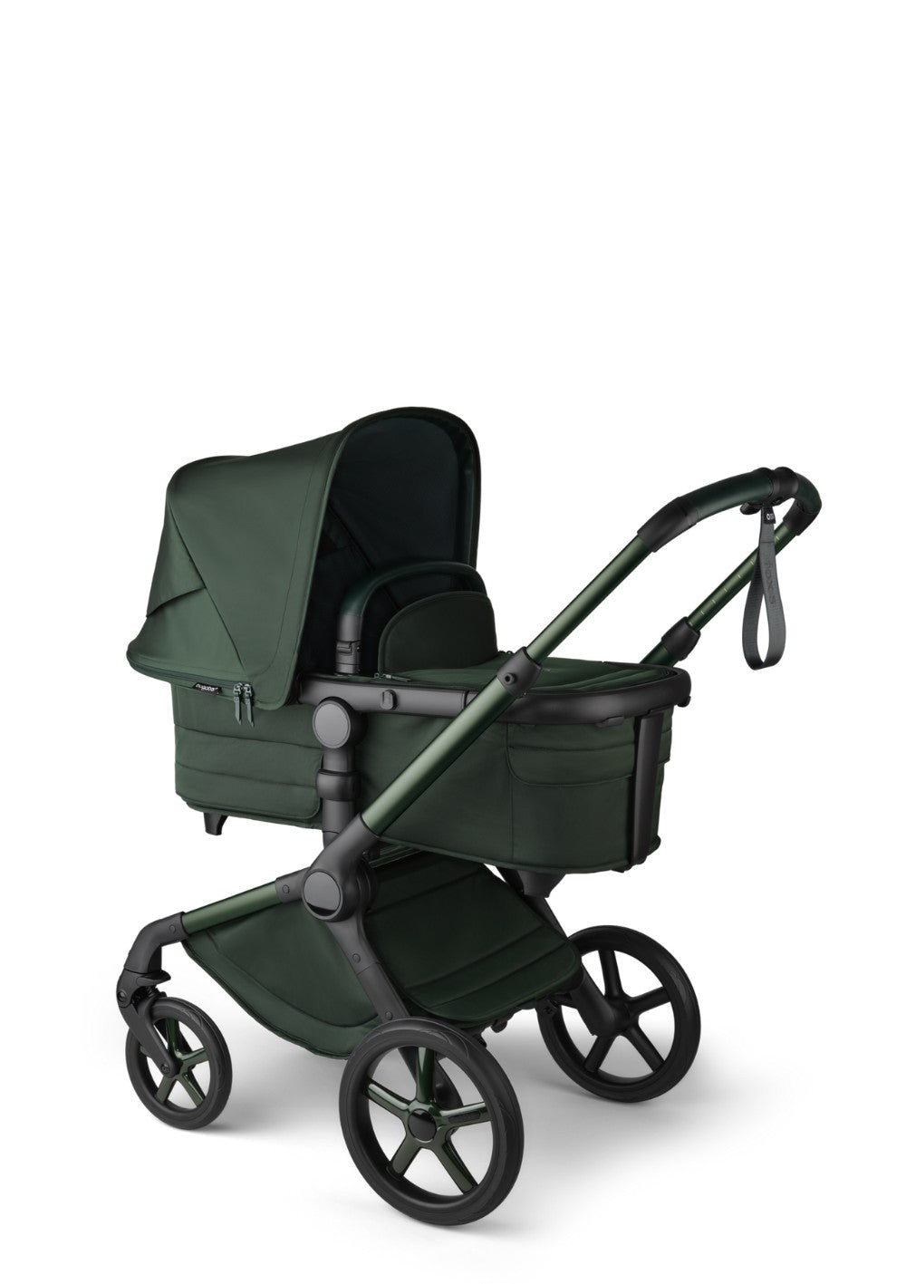 Bugaboo Fox 5 Kinderwagen-Set 'Noir Limited Edition' Midnight Green