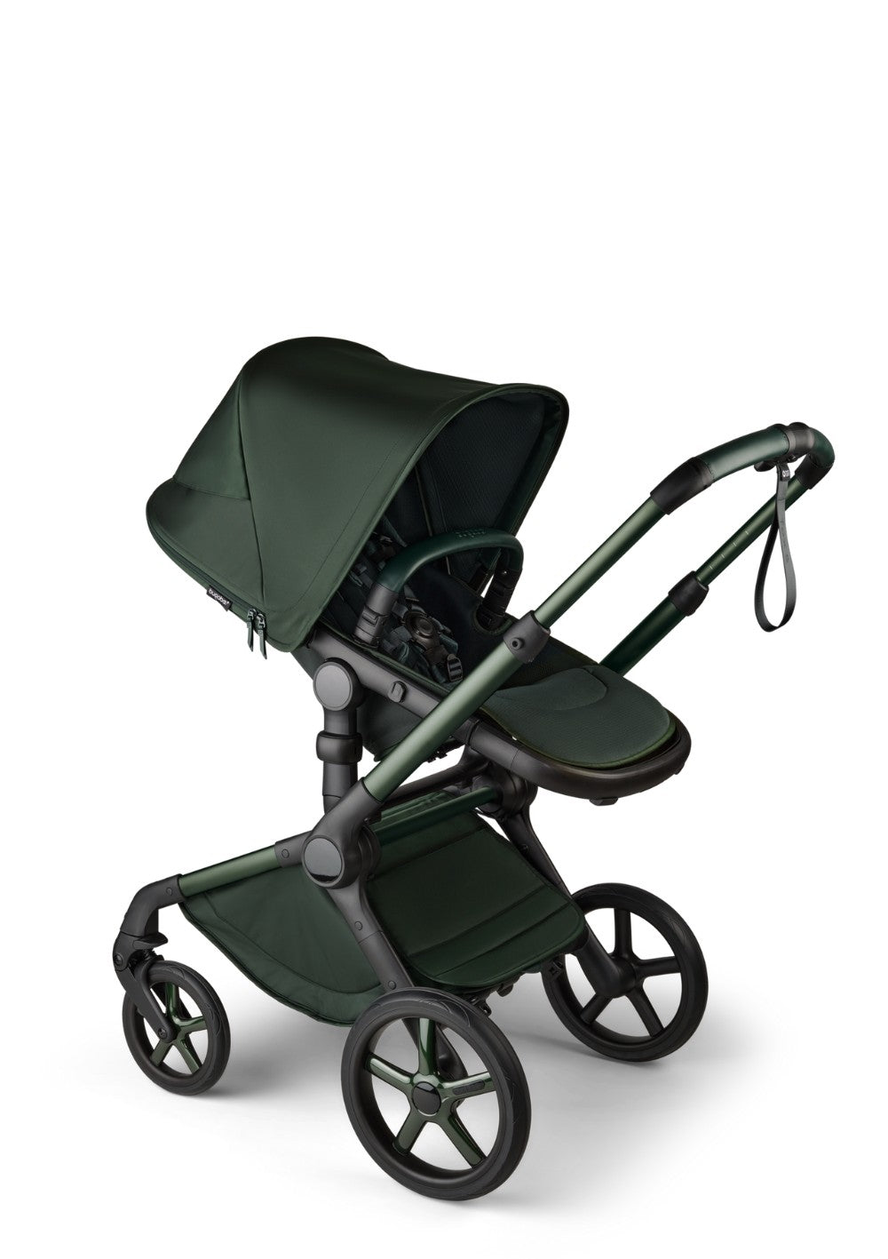 Bugaboo Fox 5 Kinderwagen-Set 'Noir Limited Edition' Midnight Green