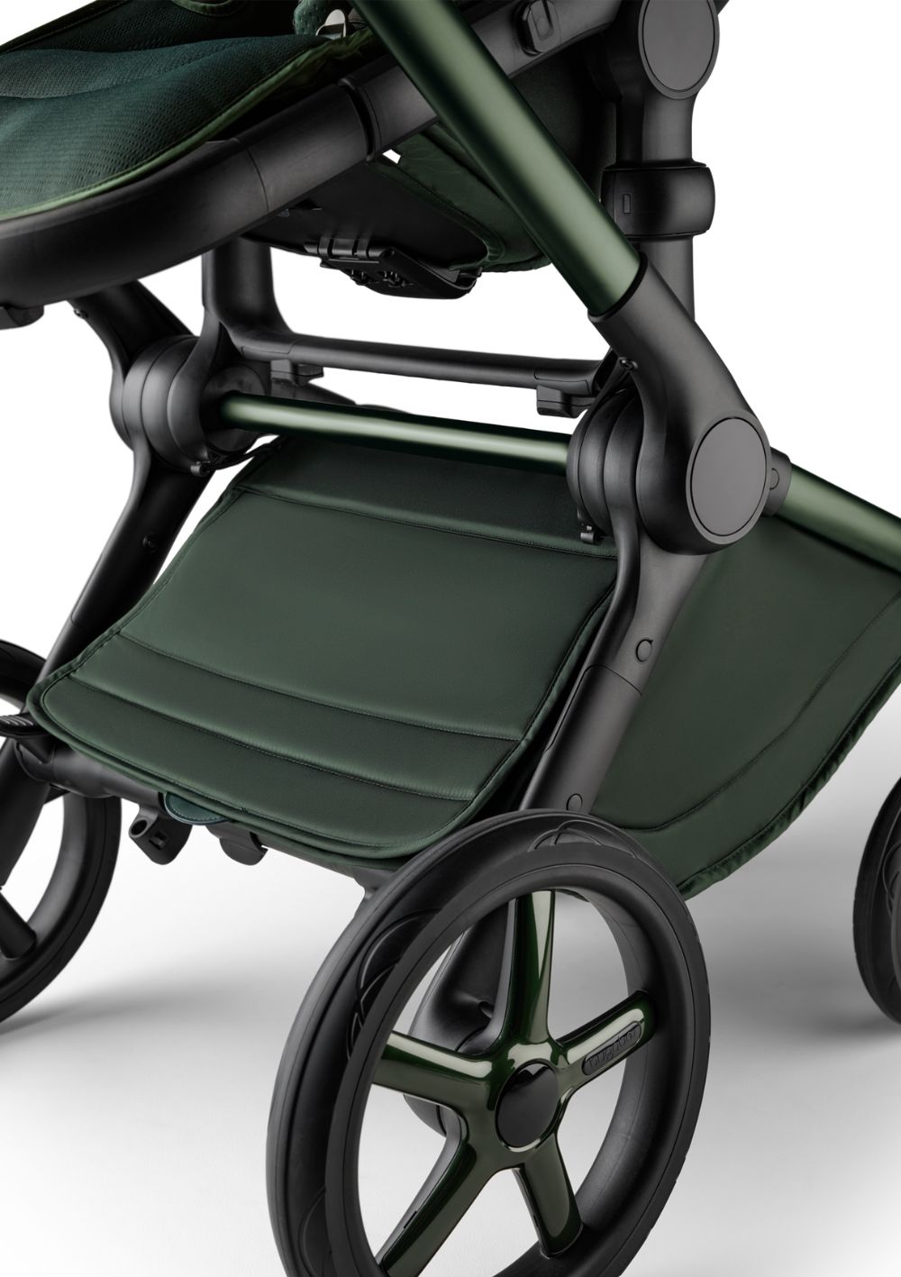 Bugaboo Fox 5 Kinderwagen-Set 'Noir Limited Edition' Midnight Green