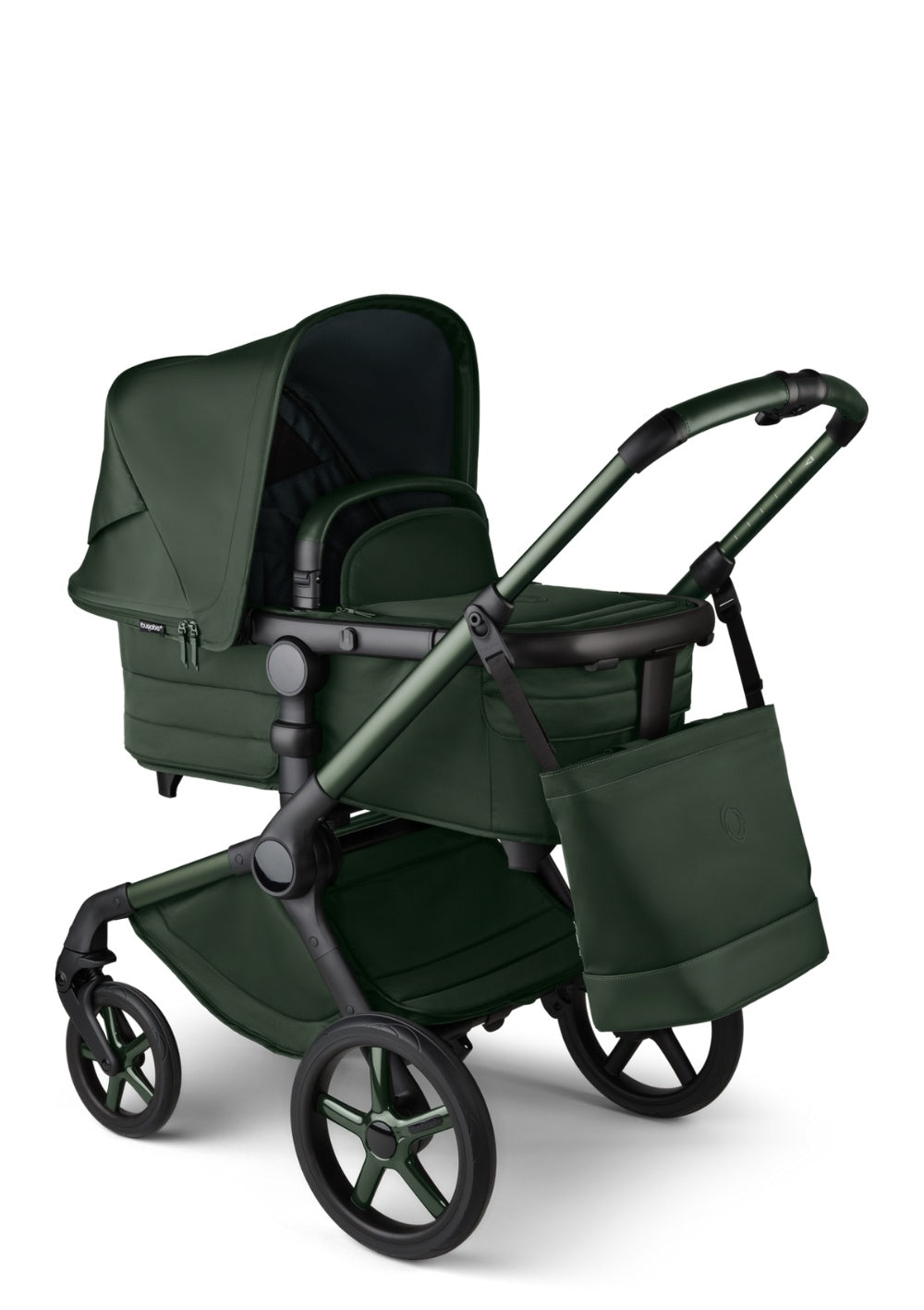 Bugaboo Wickeltasche 'Noir Limited Edition' Midnight Green