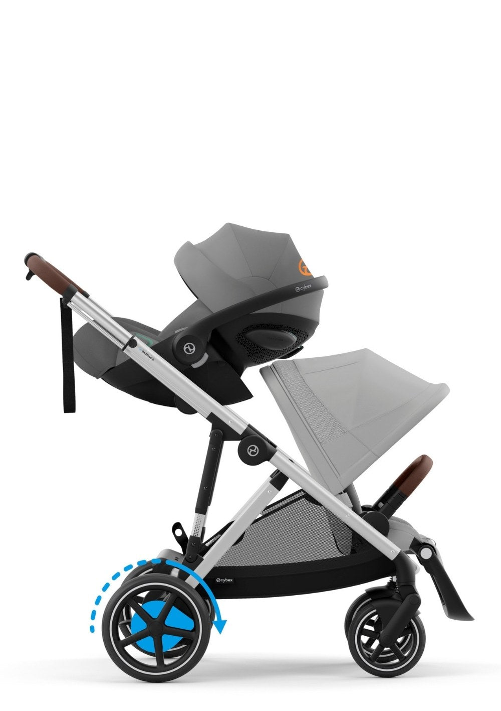 Cybex Gold e-Gazelle S Stone Grey 