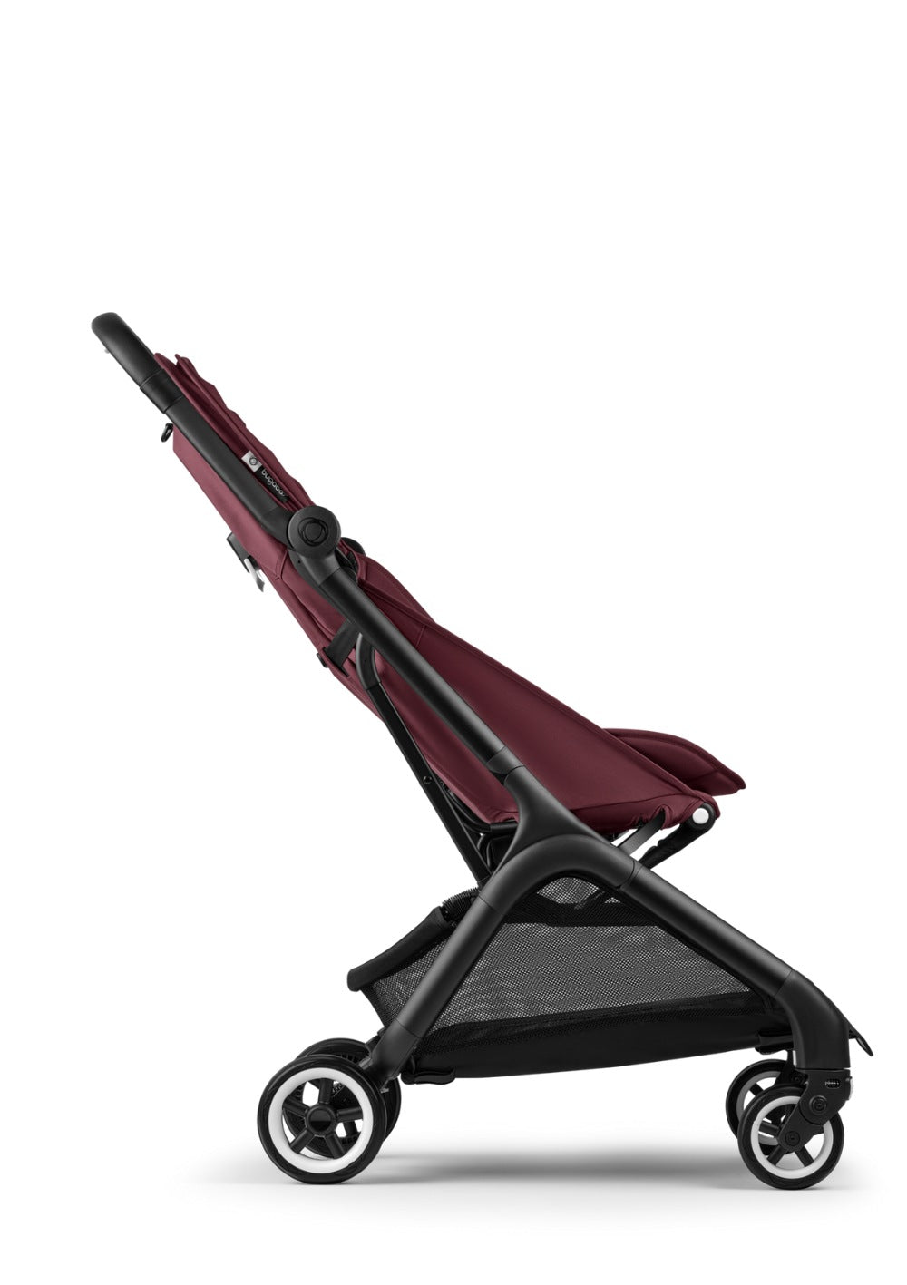 Bugaboo Butterfly Buggy Schwarz / Dunkles Kirschrot