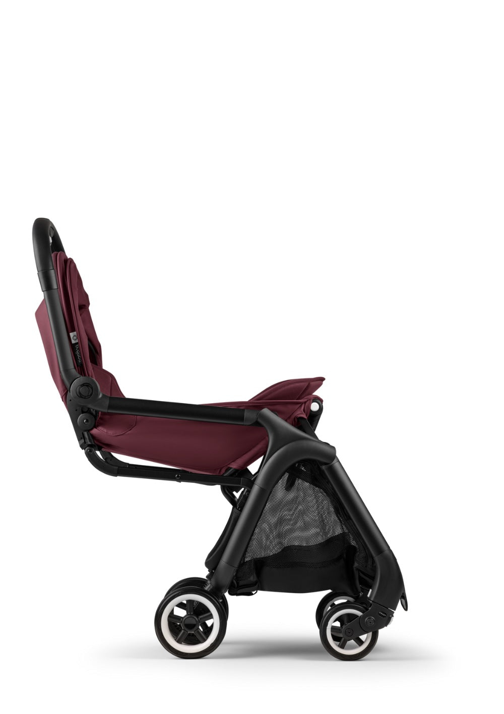 Bugaboo Butterfly Buggy Schwarz / Dunkles Kirschrot