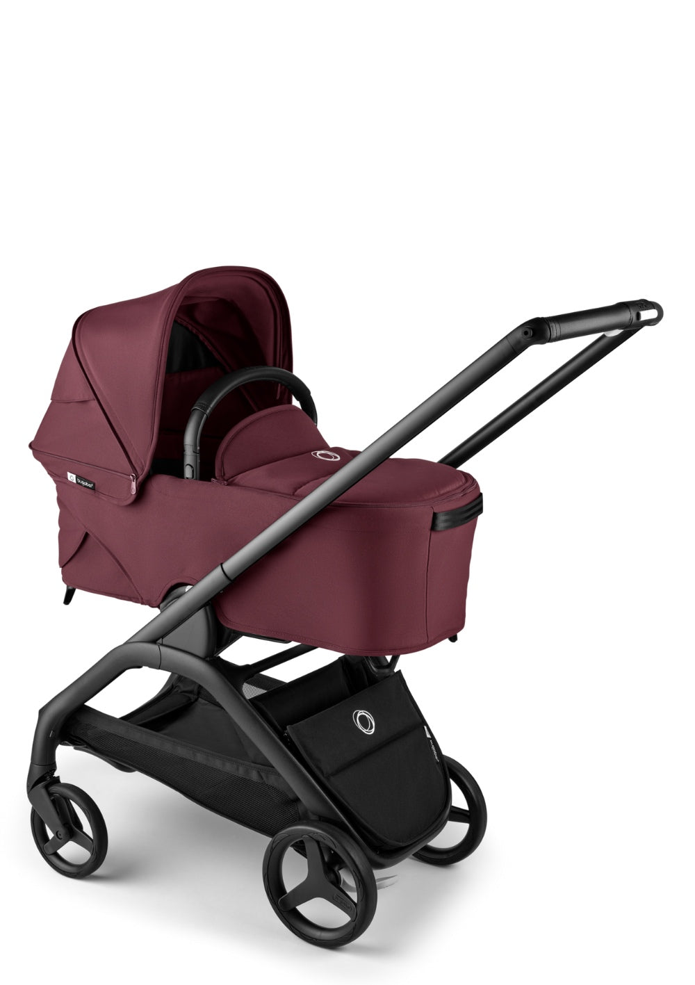 Bugaboo Dragonfly Liegewanne Dunkles Kirschrot 
