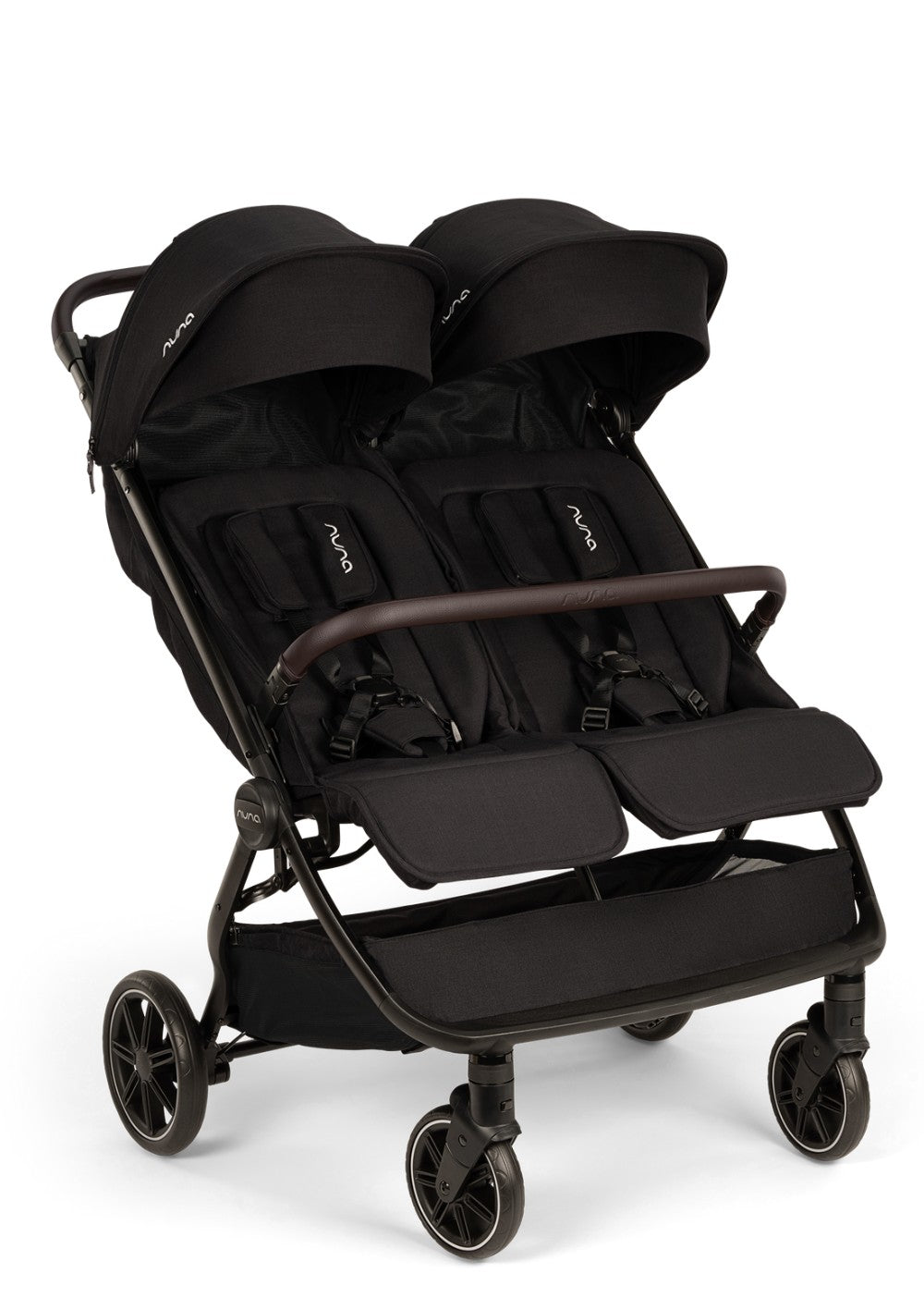 Nuna Geschwisterbuggy 'TRVL dubl ' Caviar