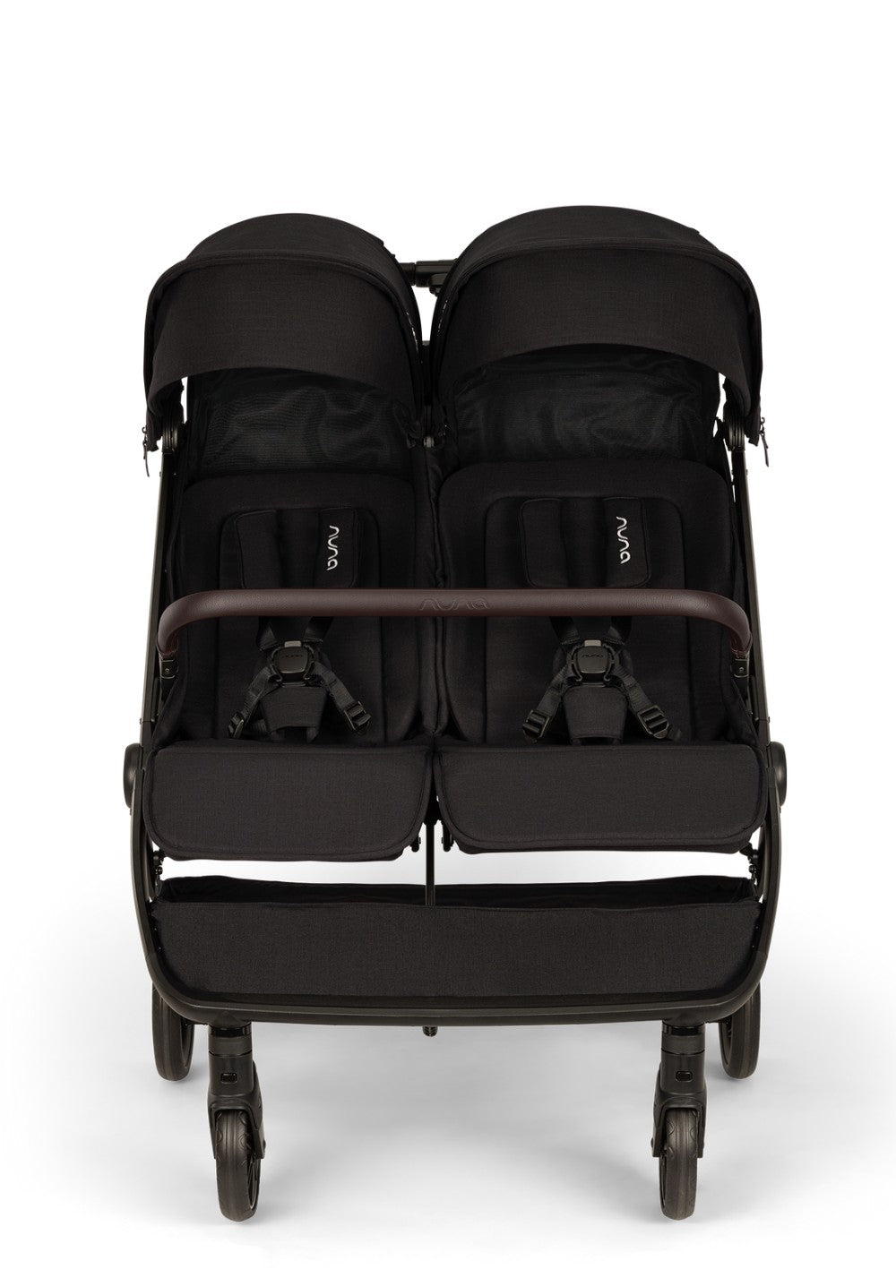 Nuna Geschwisterbuggy 'TRVL dubl ' Caviar