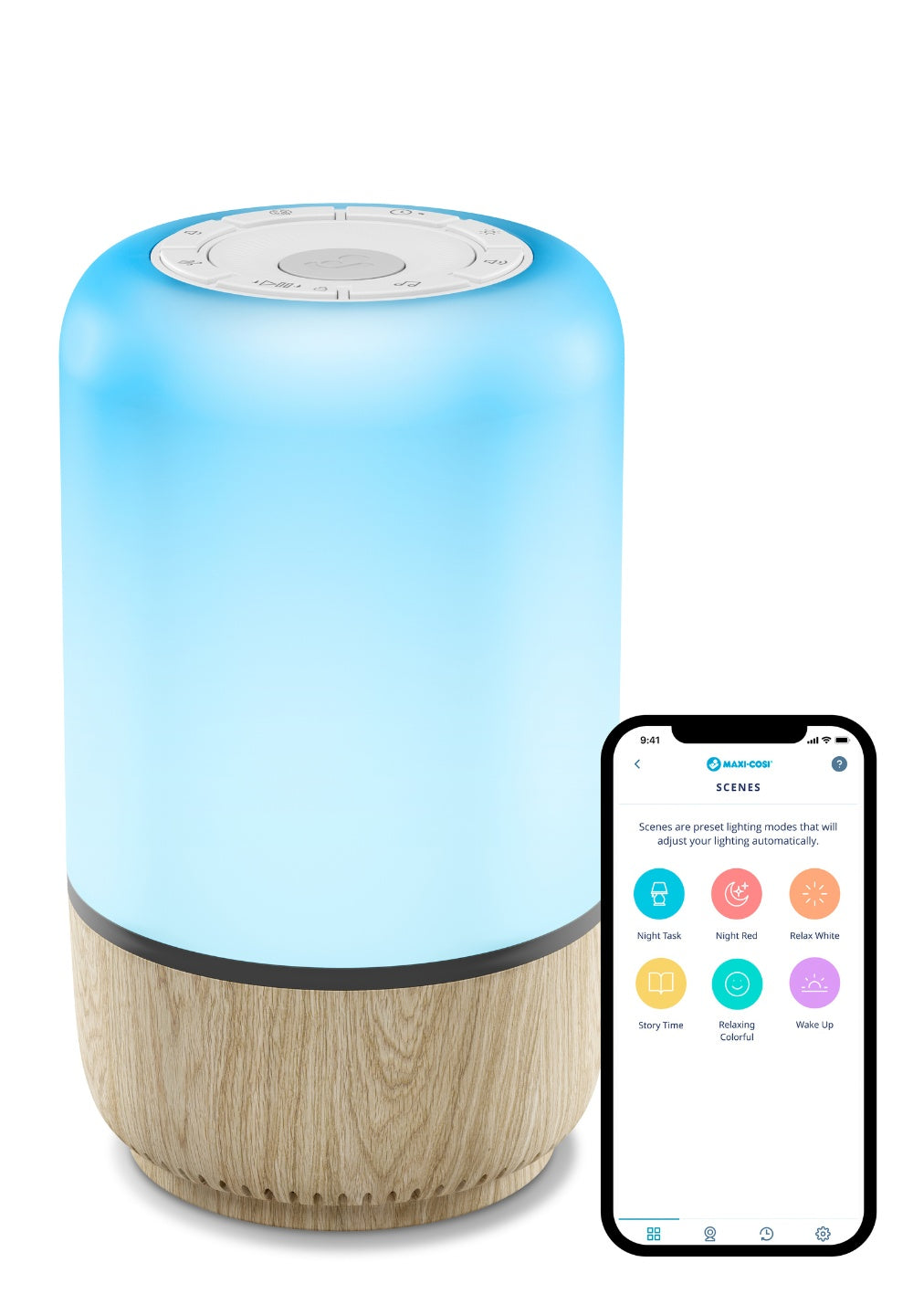 Maxi-Cosi Connected Home Soothe Nachtlicht & Klang