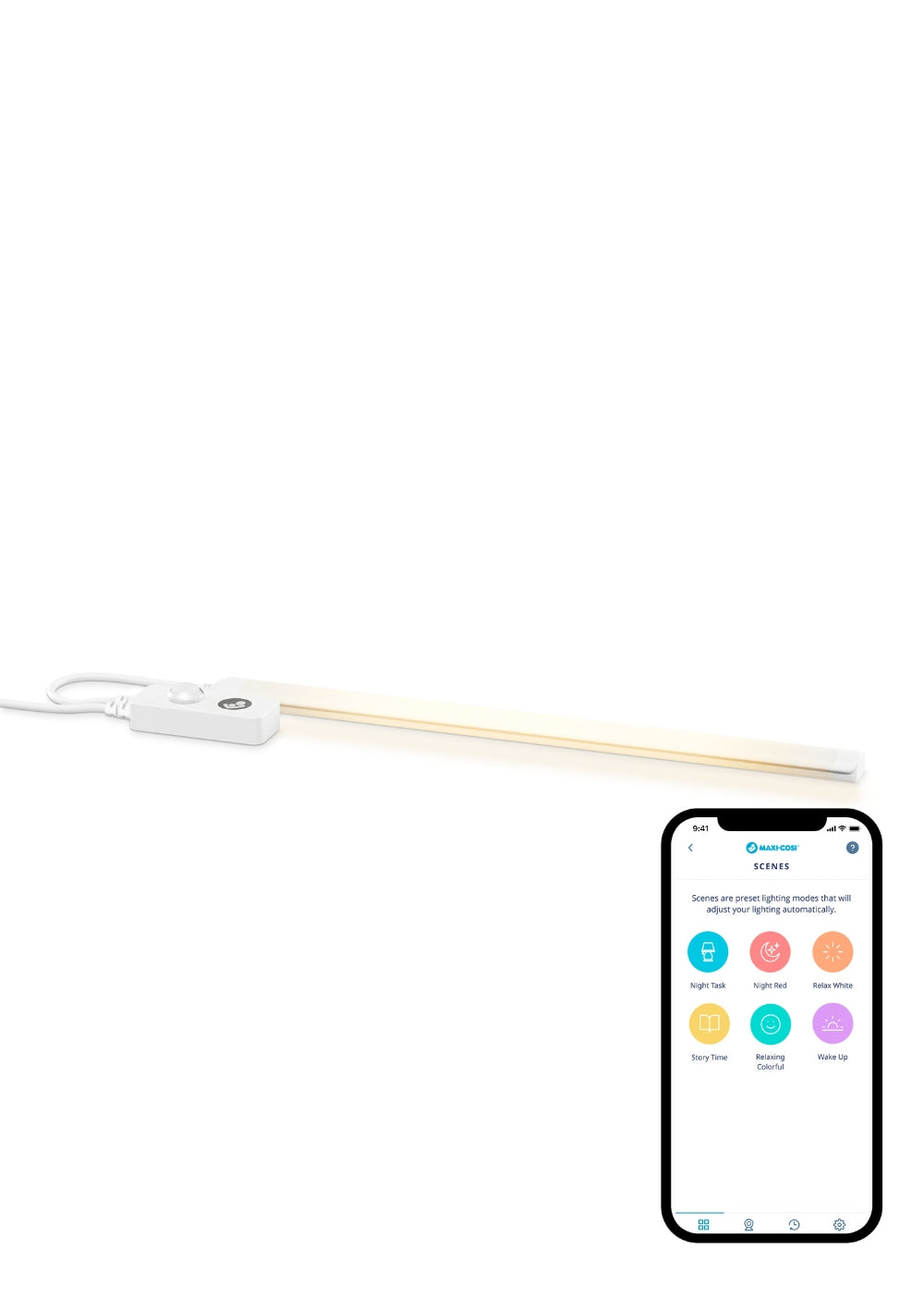 Maxi-Cosi Connected Home Glow Unterbettbeleuchtung 