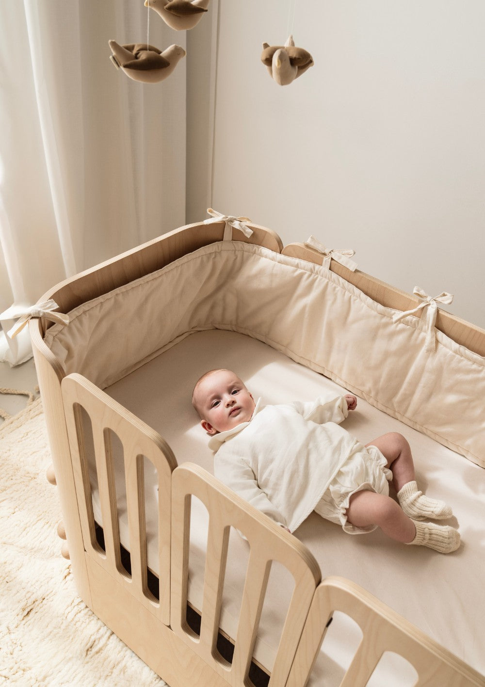 Nani Berlin 4-in-1 mitwachsendes Babybett 