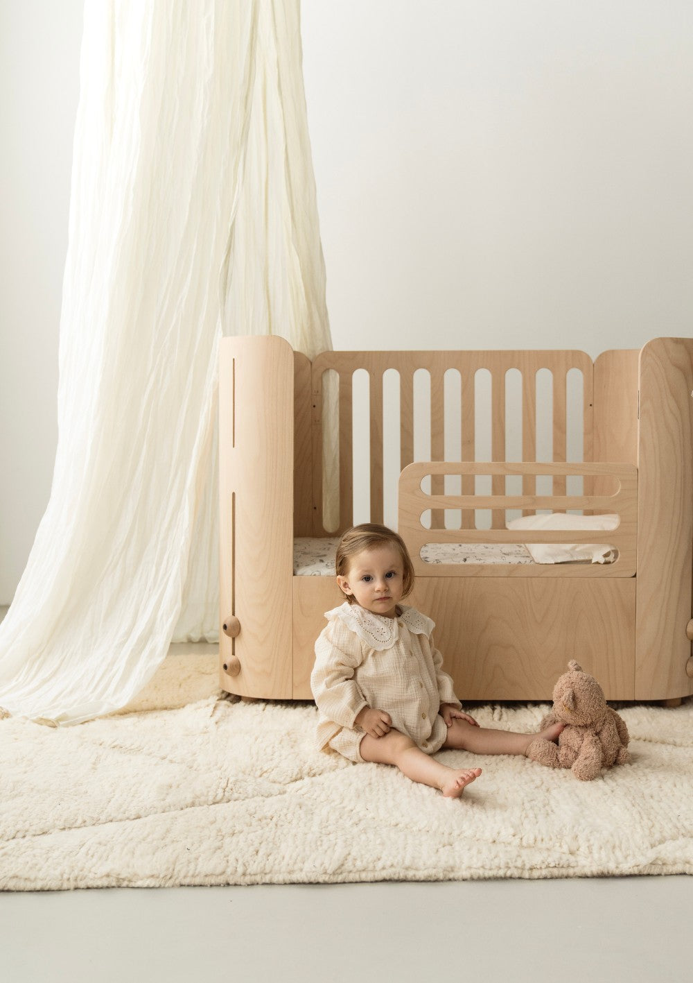 Nani Berlin 4-in-1 mitwachsendes Babybett 