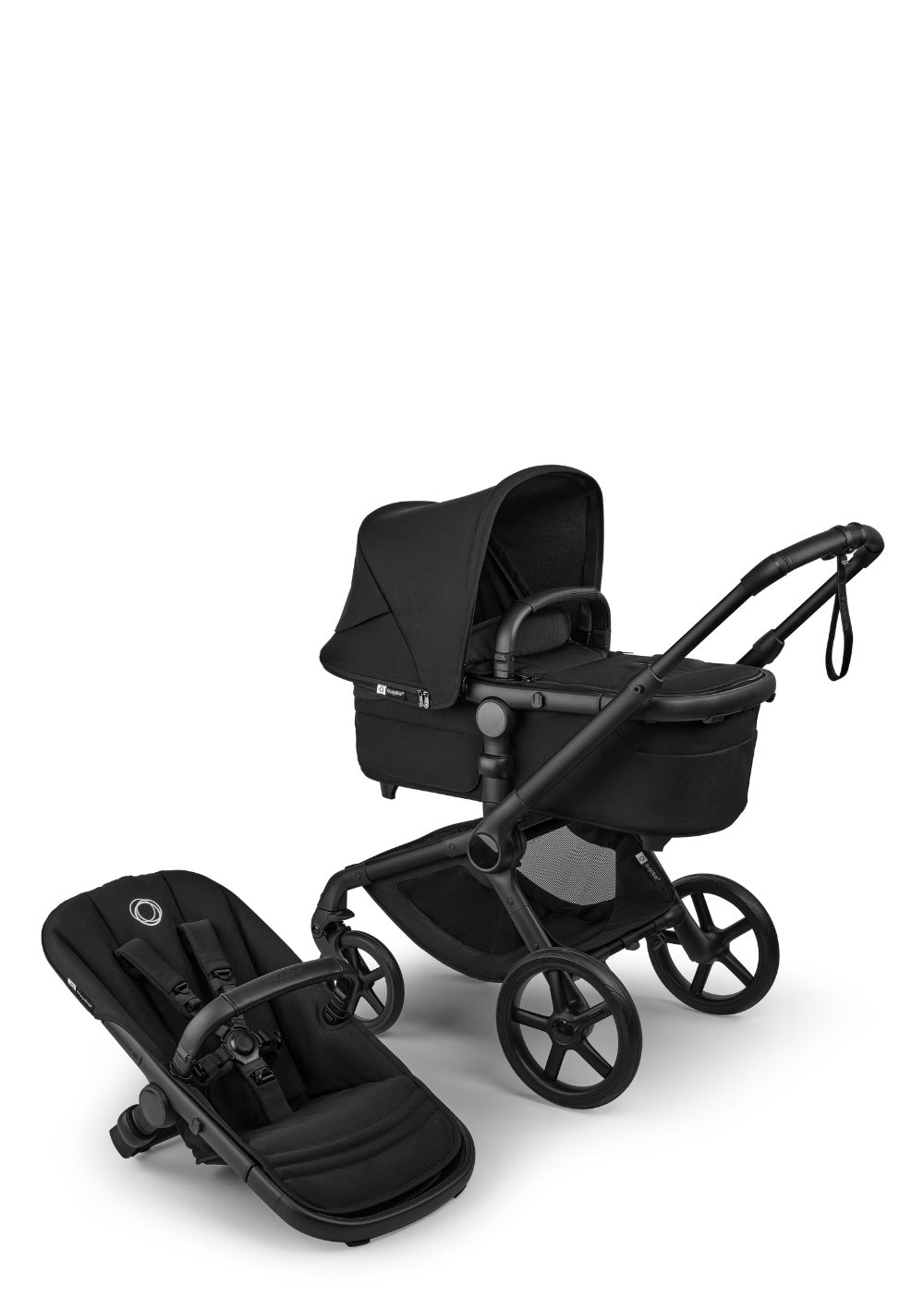 Bugaboo Fox 5 Renew Kinderwagen-Set Black / Heritage Black 