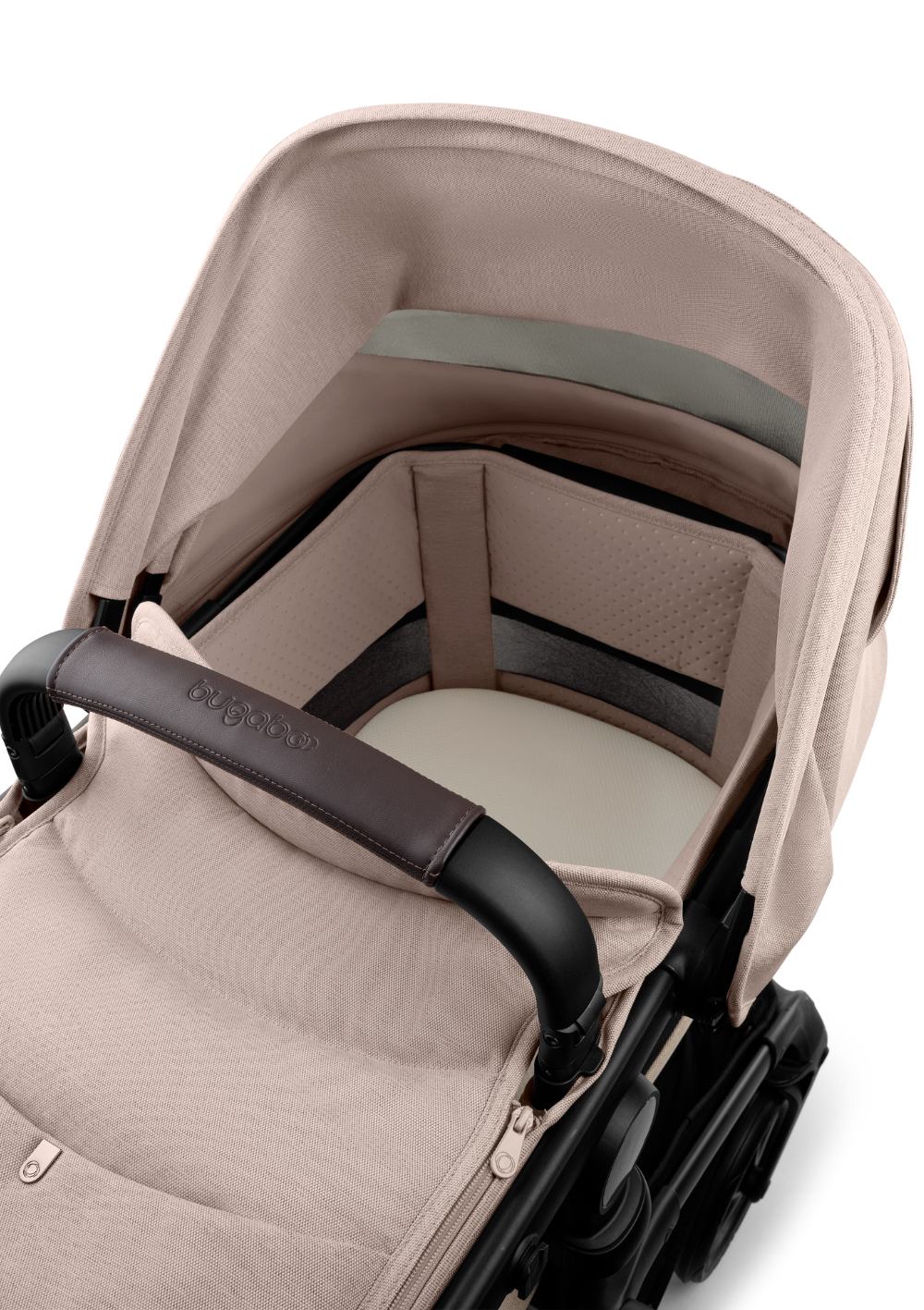 Bugaboo Fox 5 Renew Kinderwagen-Set Black / Desert Taupe Melange