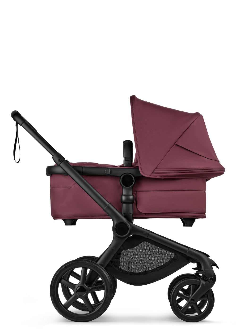 Bugaboo Fox 5 Renew Kinderwagen-Set Black / Dark Cherry