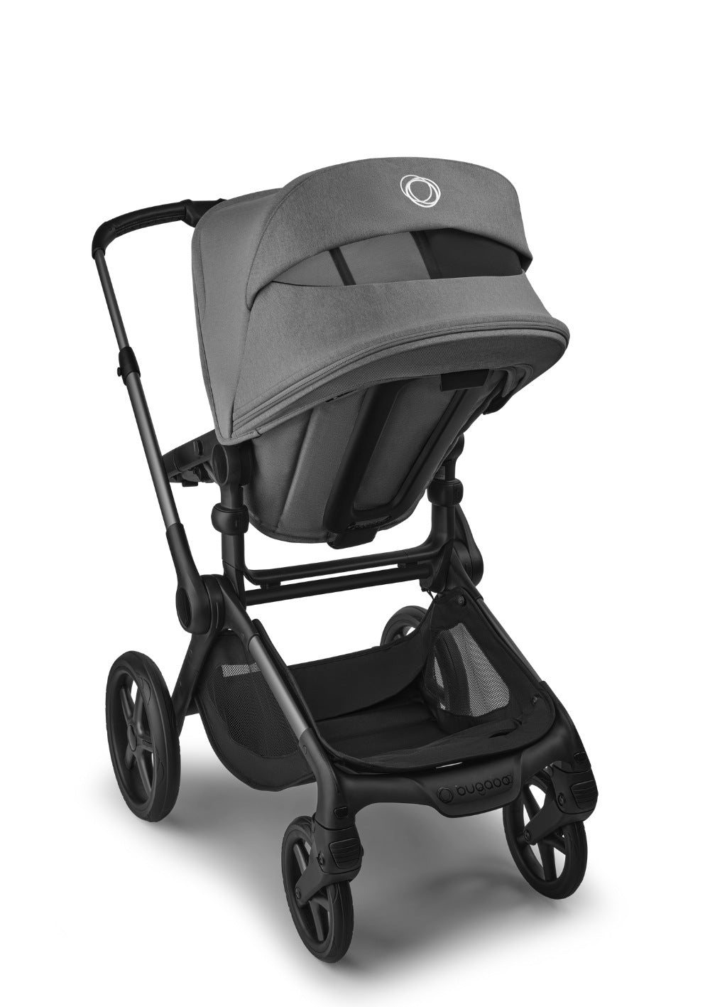 Bugaboo Fox 5 Renew Kinderwagen-Set Graphite / Moon Grey