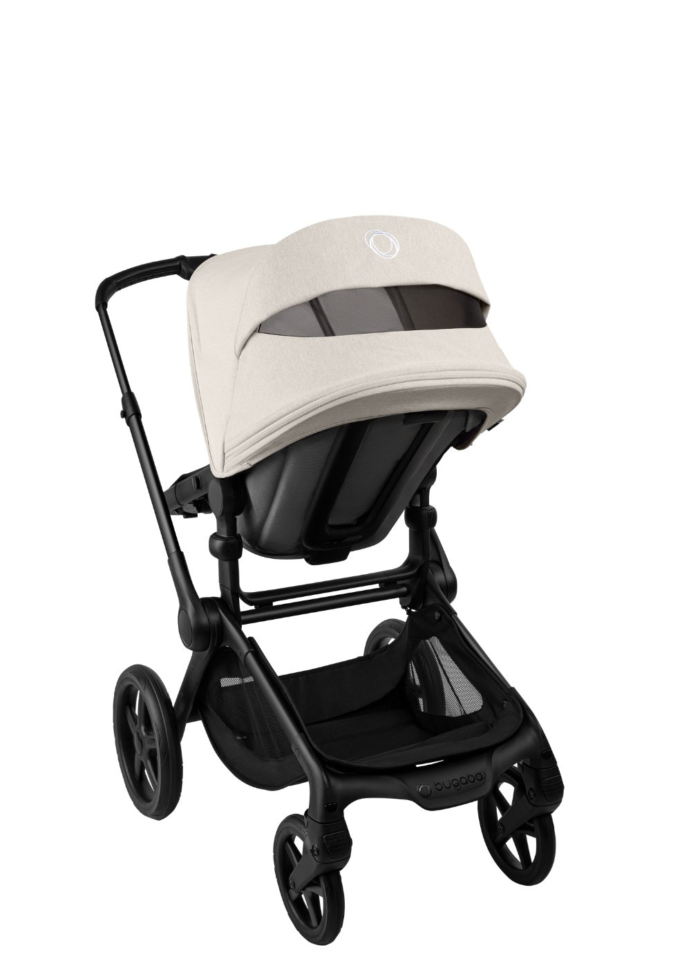 Bugaboo Fox 5 Renew Kinderwagen-Set Schwarz / Misty White