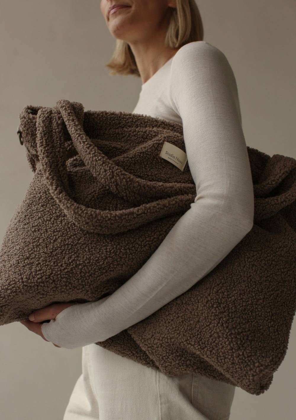 Studio Noos Wickeltasche 'Teddy Diaper Bag' Braun