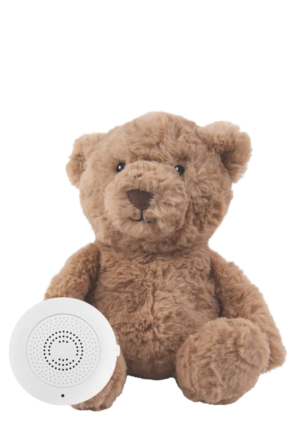 flow AMSTERDAM Kuscheltier mit Herzschlag 'Lou' braun (wiederaufladbar)