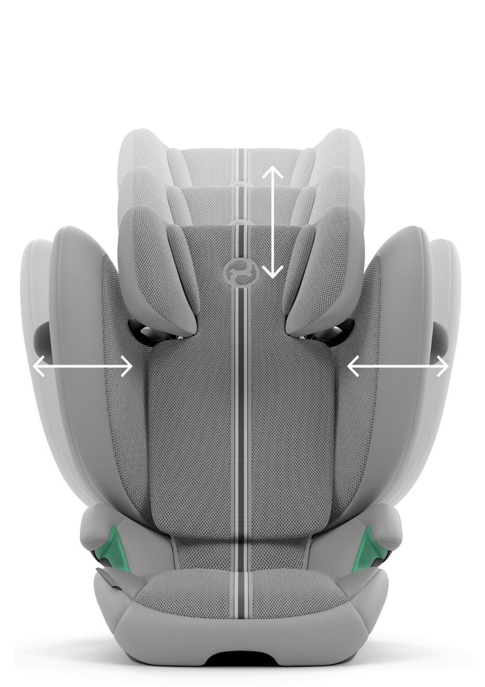 Cybex Kindersitz 'Solution G2 i-Fix' PLUS Stone Grey