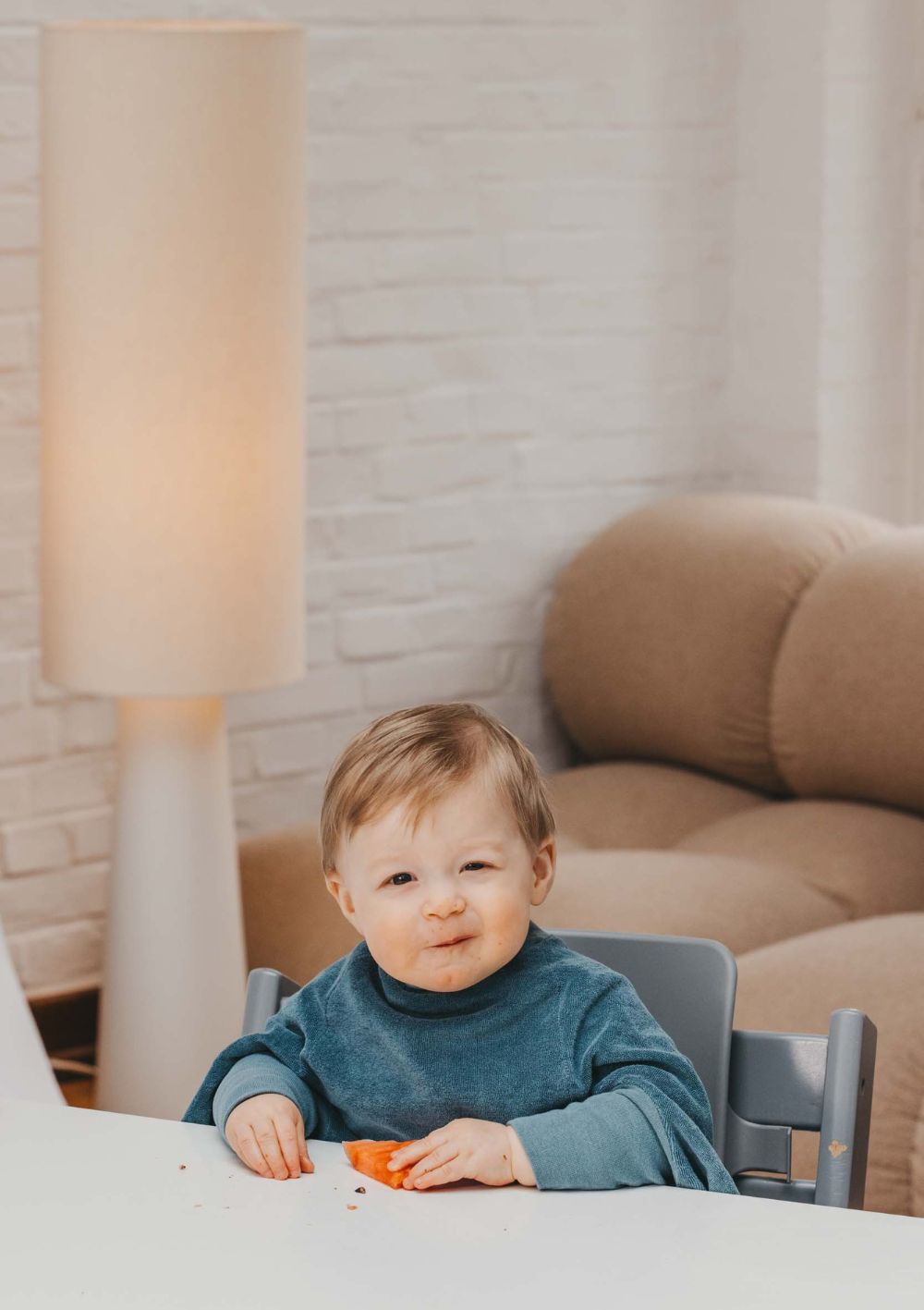 Little Casimir Lätzchen 'Boo' Baltic Blue