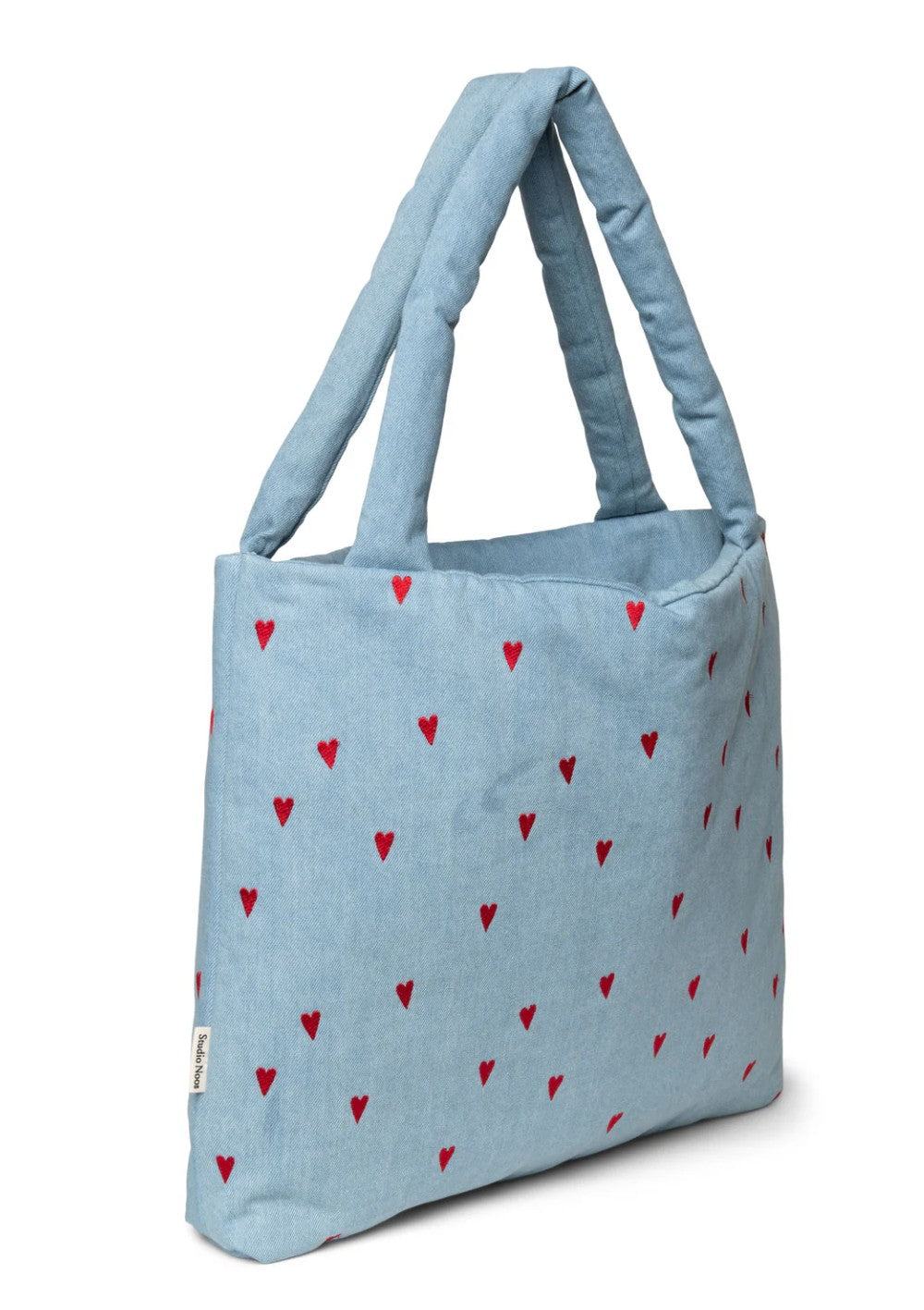 Studio Noos Tasche 'Denim Mom-Bag' Hearts