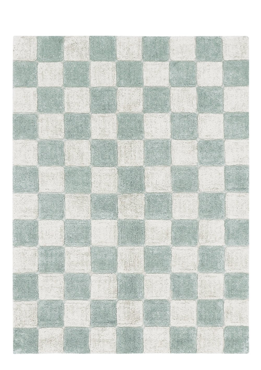 Lorena Canals Teppich im Fliesenlook 'Kitchen Tiles' Blue Sage 