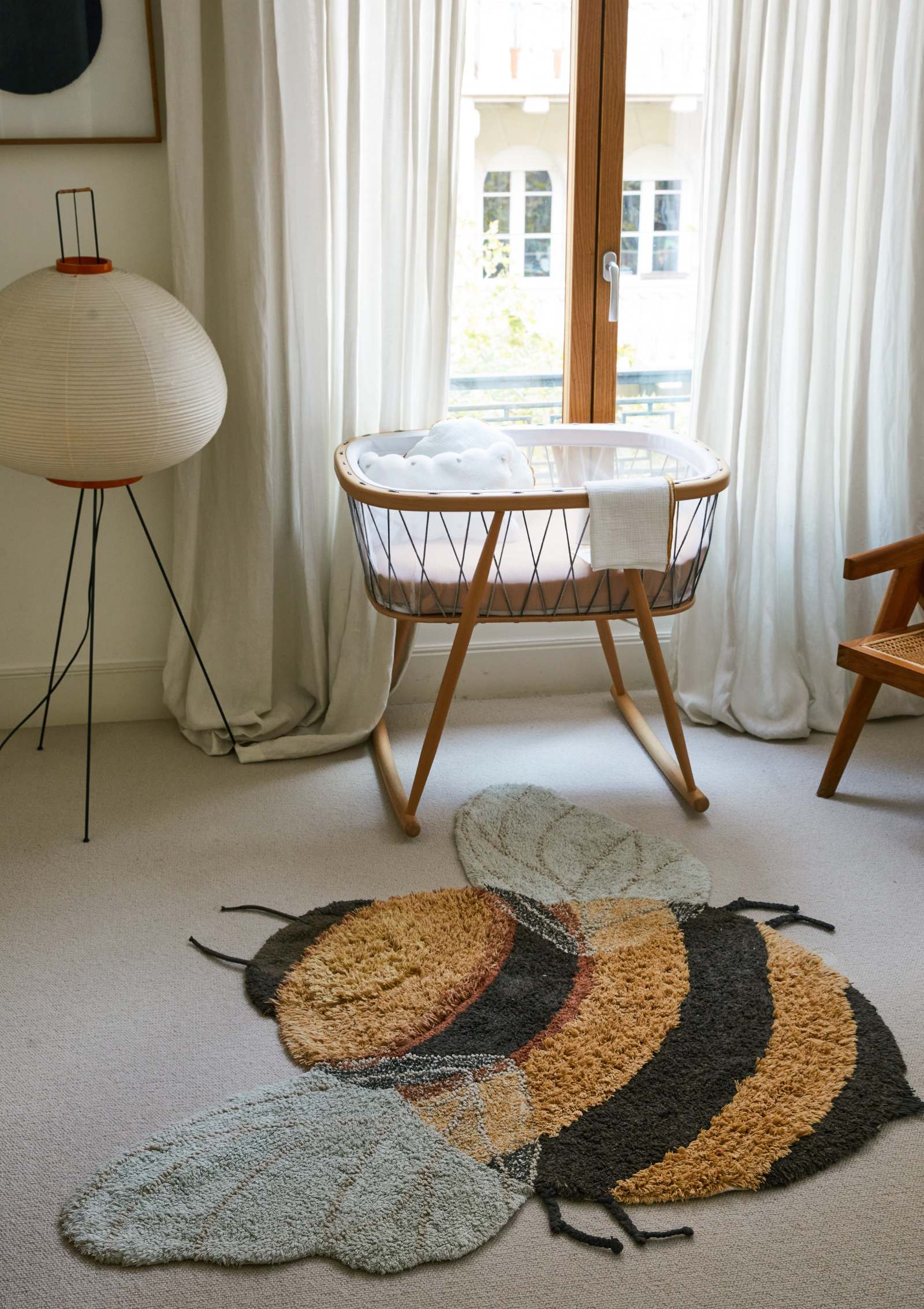 Lorena Canals Teppich mit Tiermotiv 'Bee' 150 x 115 cm