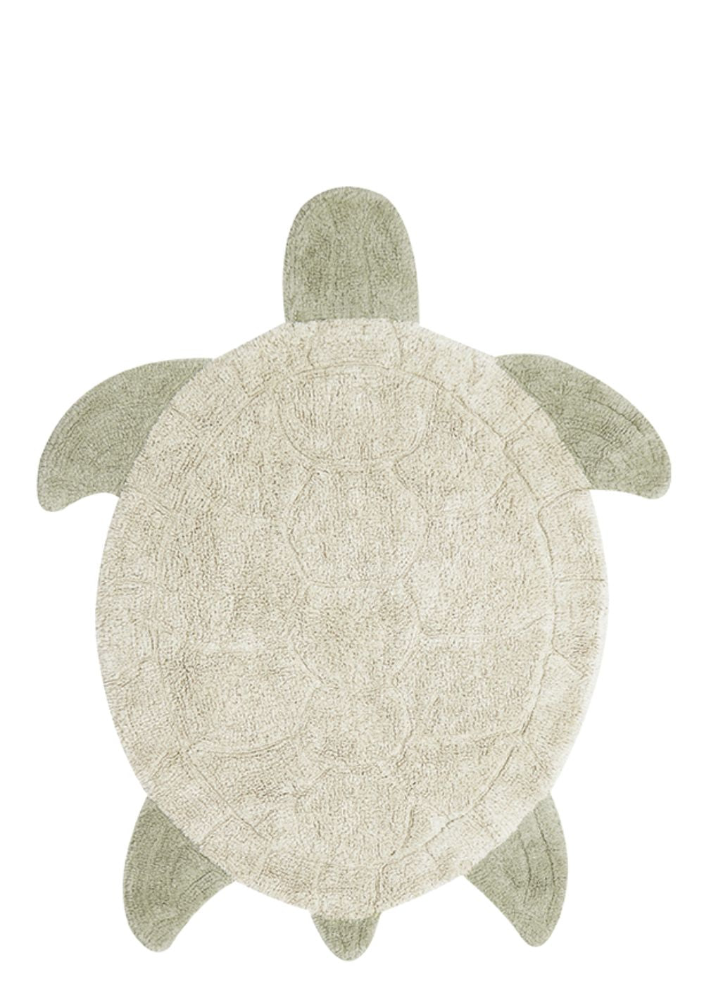 Lorena Canals Teppich mit Tiermotiv 'Sea Turtle' 130 x 110 cm