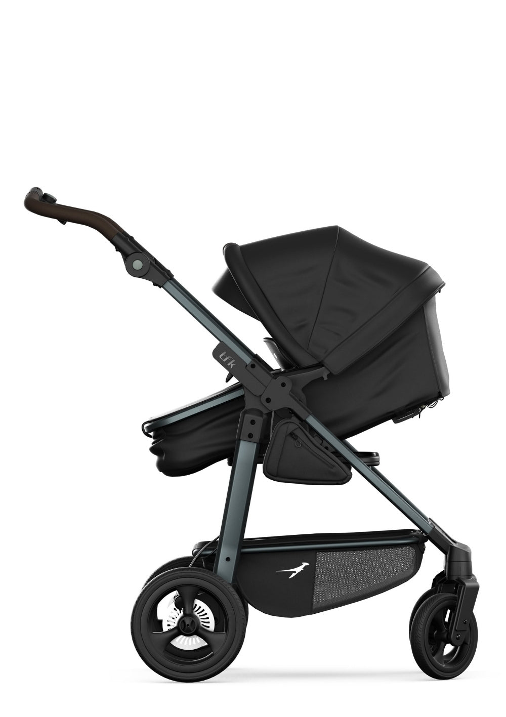 TFK Kombi Kinderwagen 'Mono 4' Schwarz