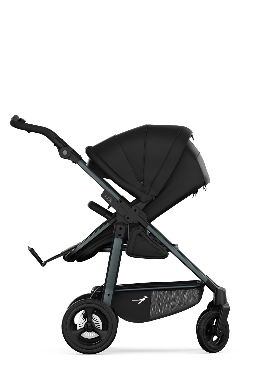 TFK Kombi Kinderwagen 'Mono 4' Schwarz