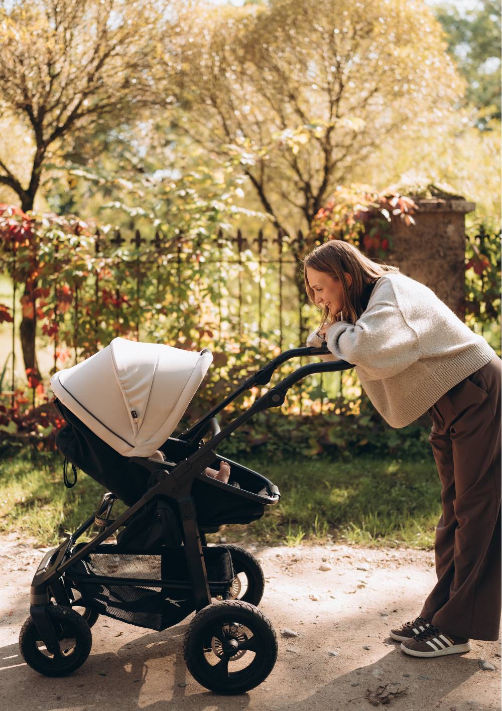 TFK Kombi Kinderwagen 'Mono 4' Sand