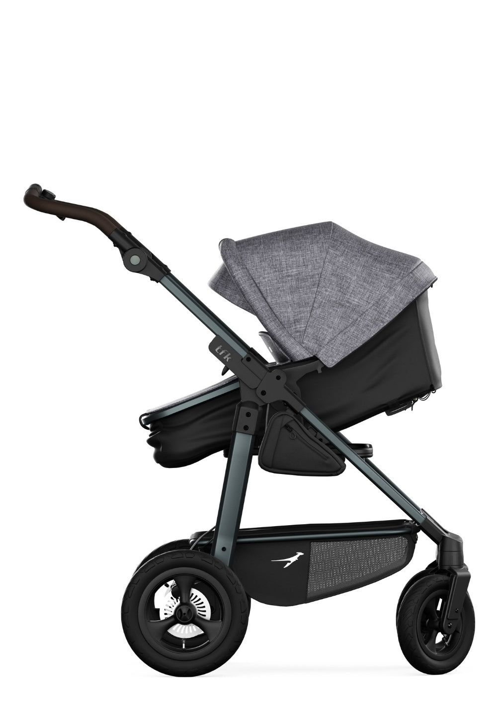TFK Kombi Kinderwagen 'Mono 4' Premium Grau