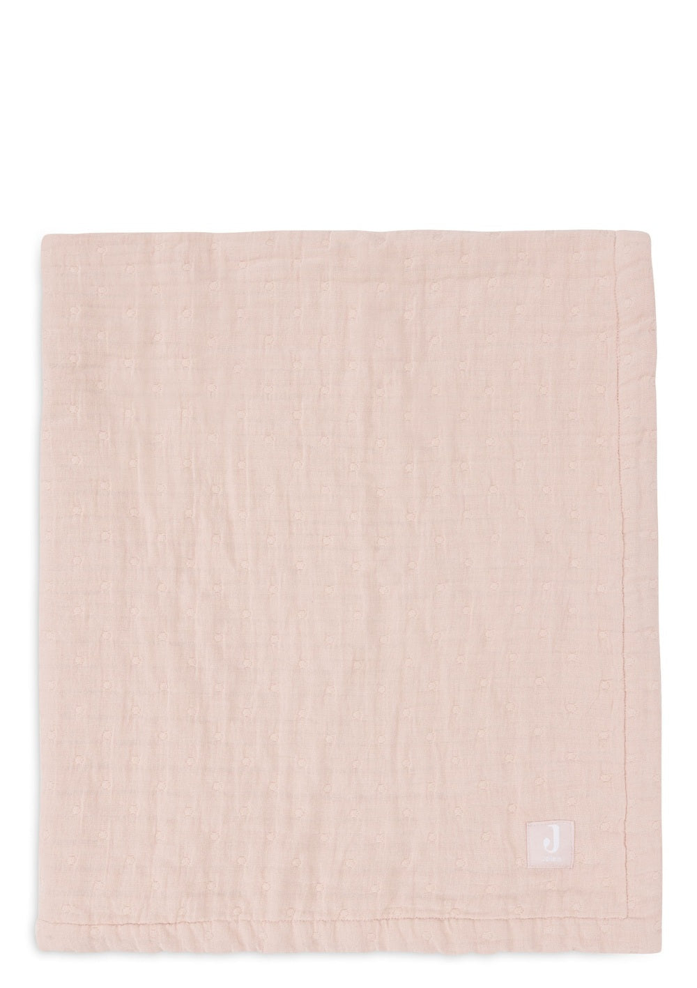 Musselin Decke 'Jacquard' Wild Rose 100 x 75 cm