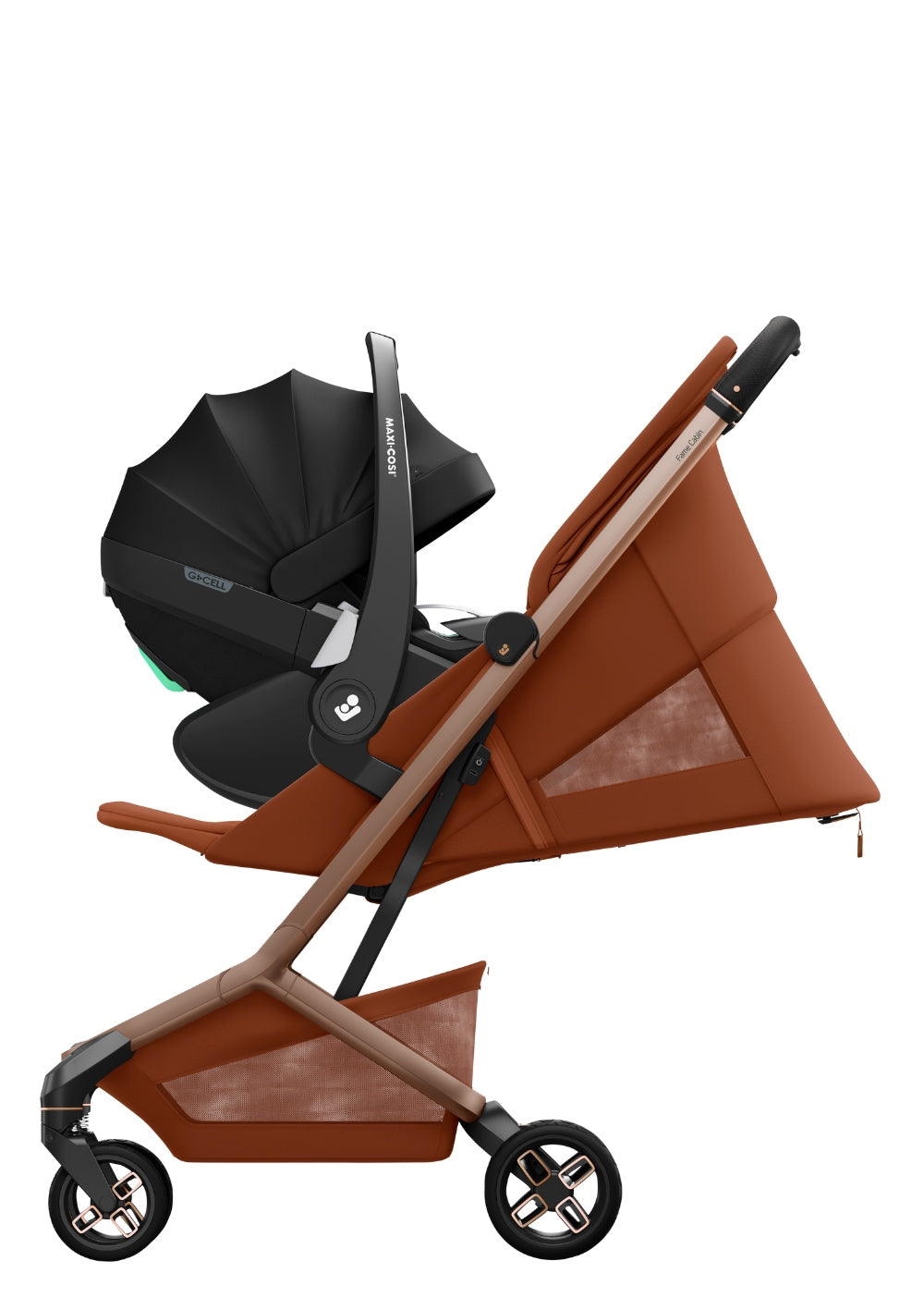 Maxi-Cosi Kinderwagen 'Fame Cabin' Copper Terra