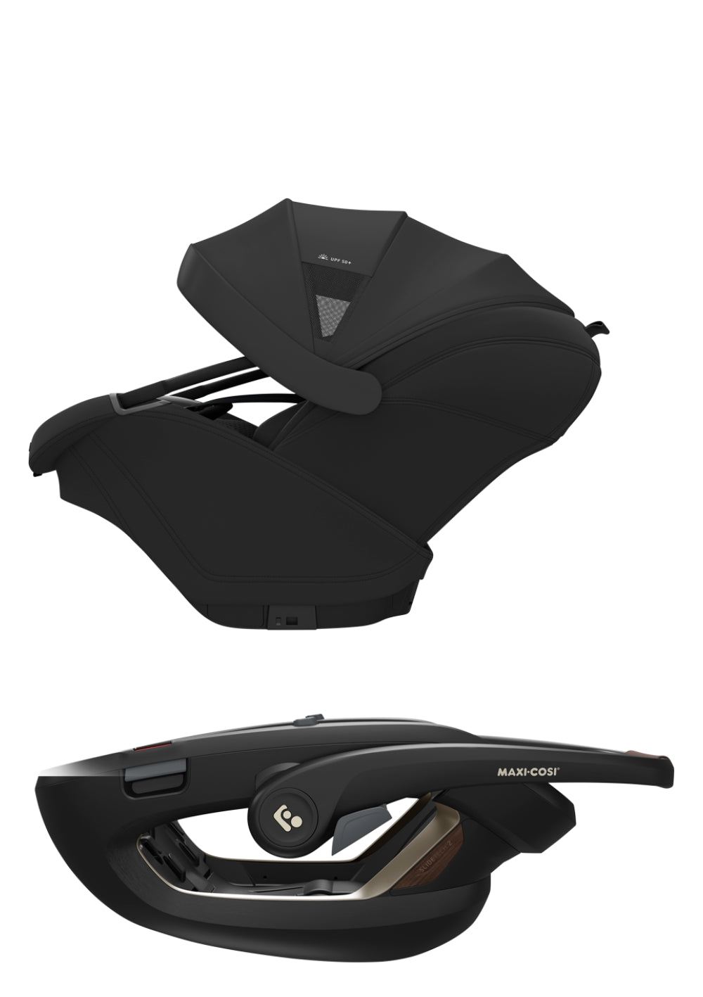Maxi-Cosi Babyschale 'Coral Slide Pro' Onyx Black
