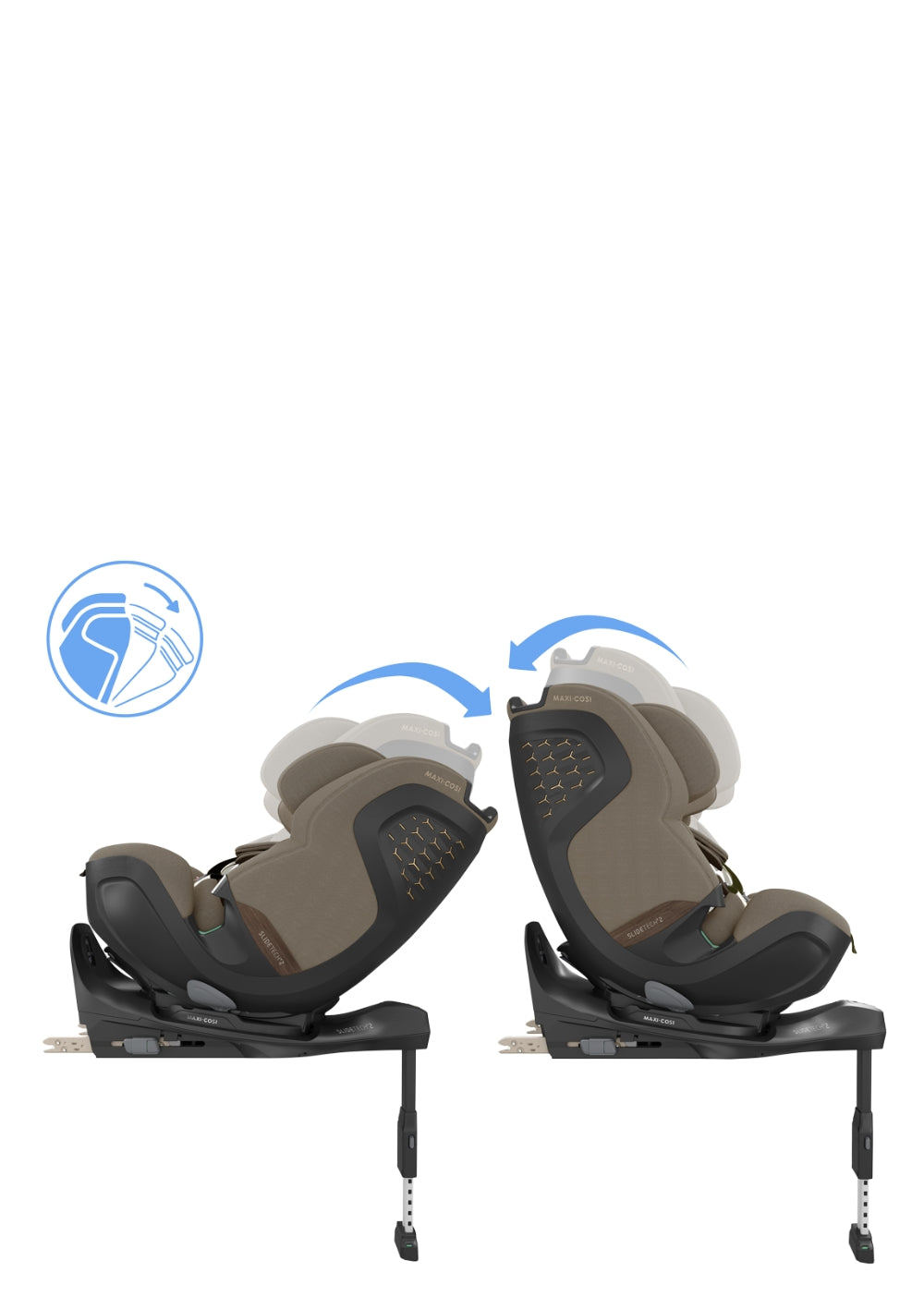 Maxi-Cosi Kindersitz 'Pearl XL Slide Pro' Authentic Truffle