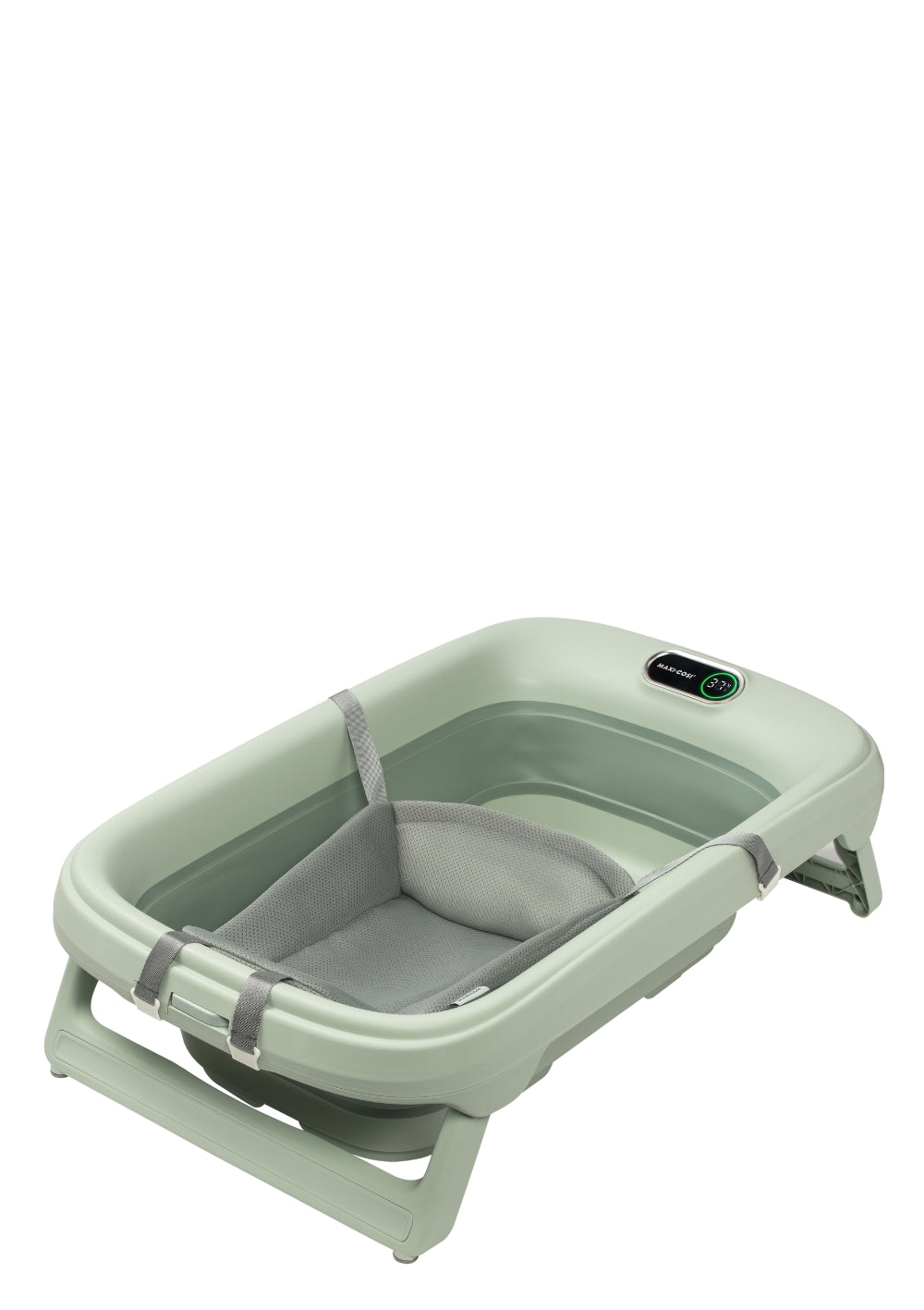 Maxi-Cosi faltbare Baby-Badewanne 'Indigo Plus' inkl. Mesh-Einhang Sage Green