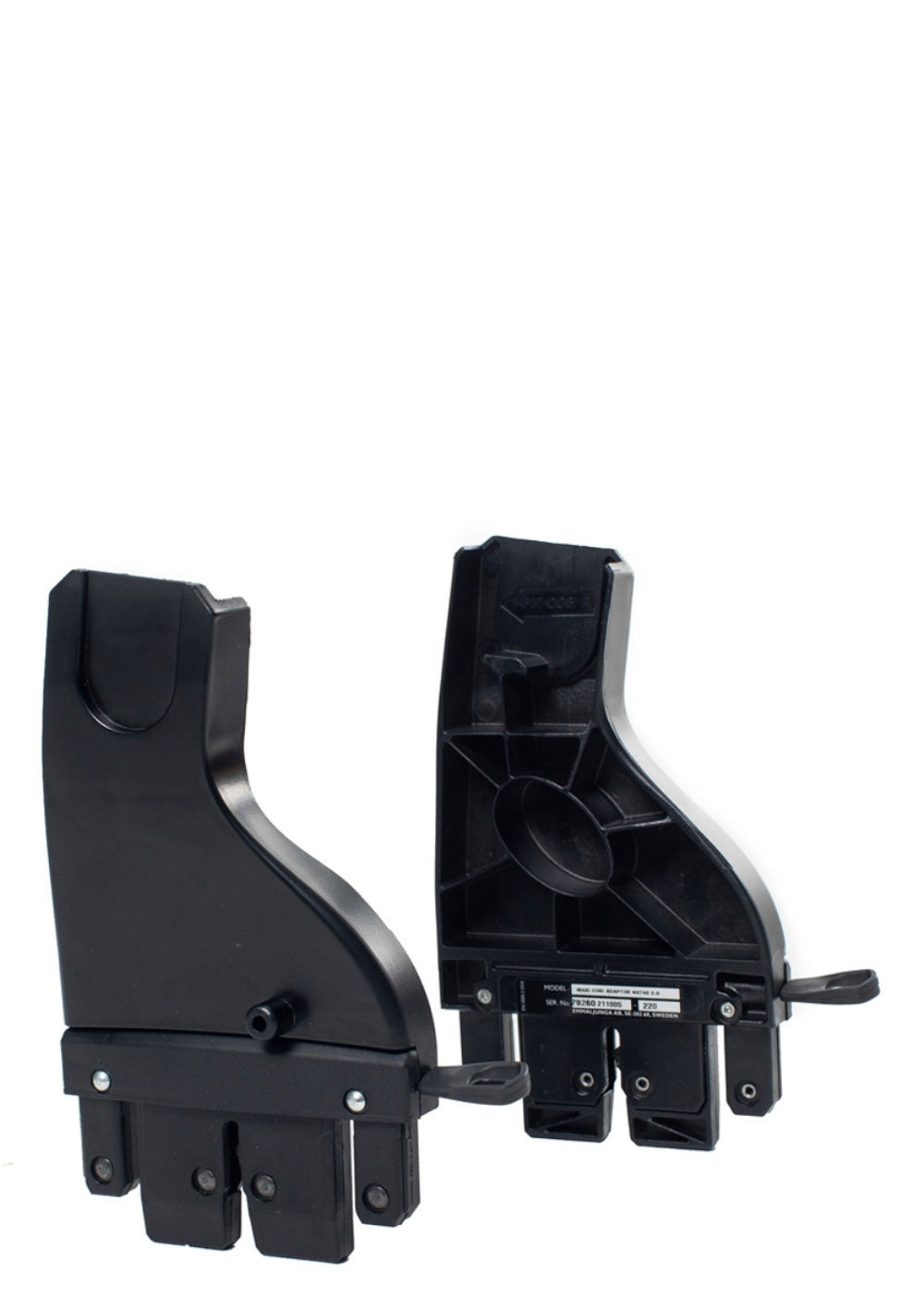 Emmaljunga Babyschalen-Adapter 'SENTO Serie' black