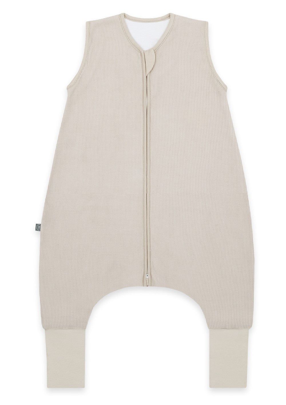 emma & noah Schlafsack mit Umschlag-Fuß 2,5 TOG Essential Beige