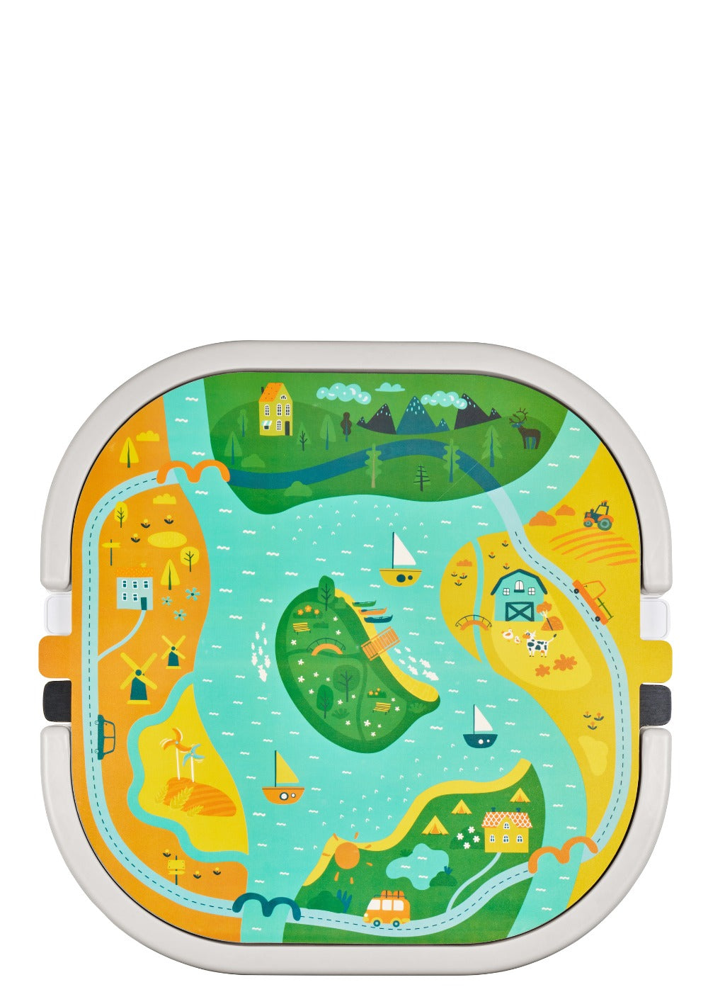 Funzy Spieltisch Graphit Grau