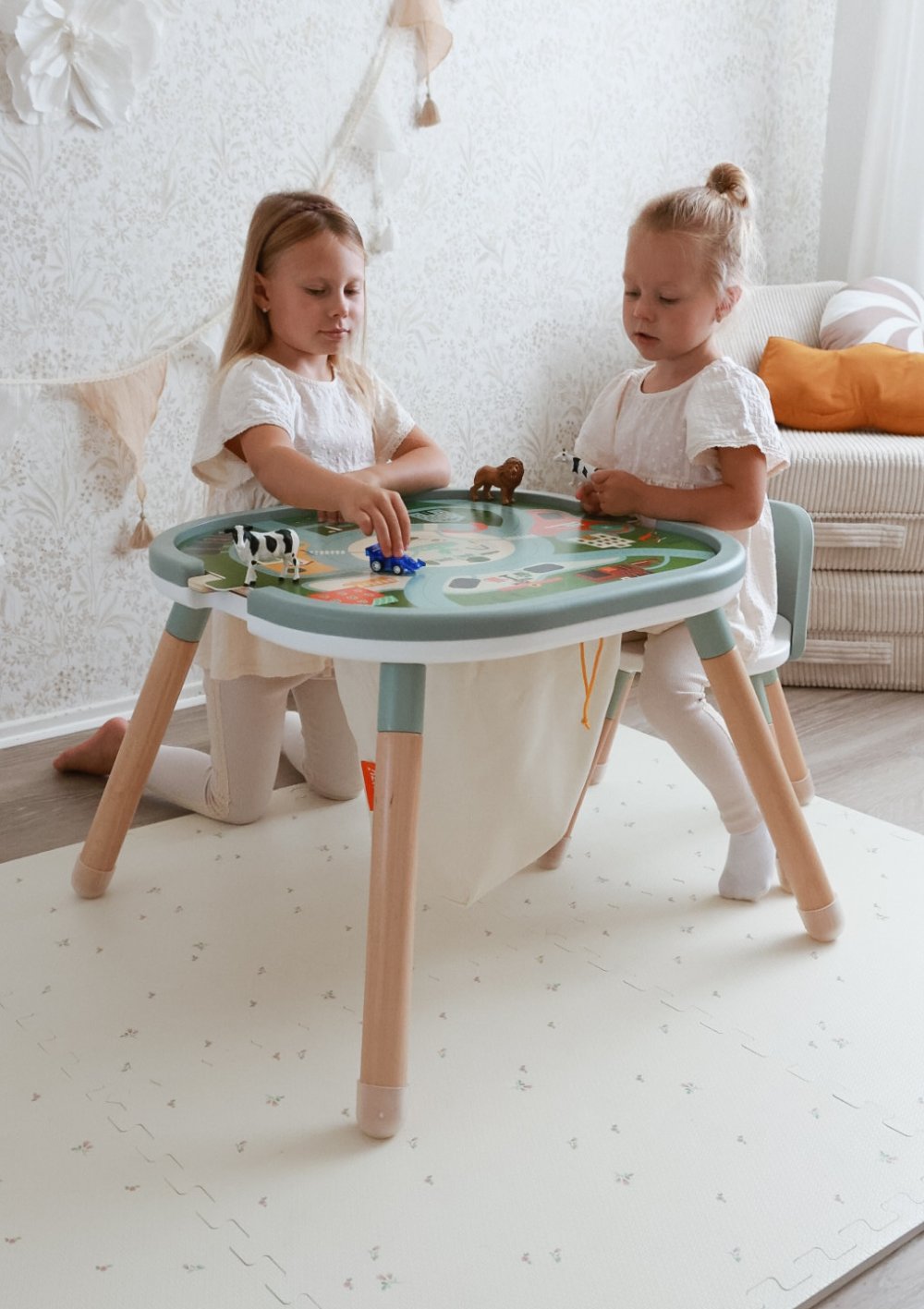Funzy Spieltisch Pastell Grün