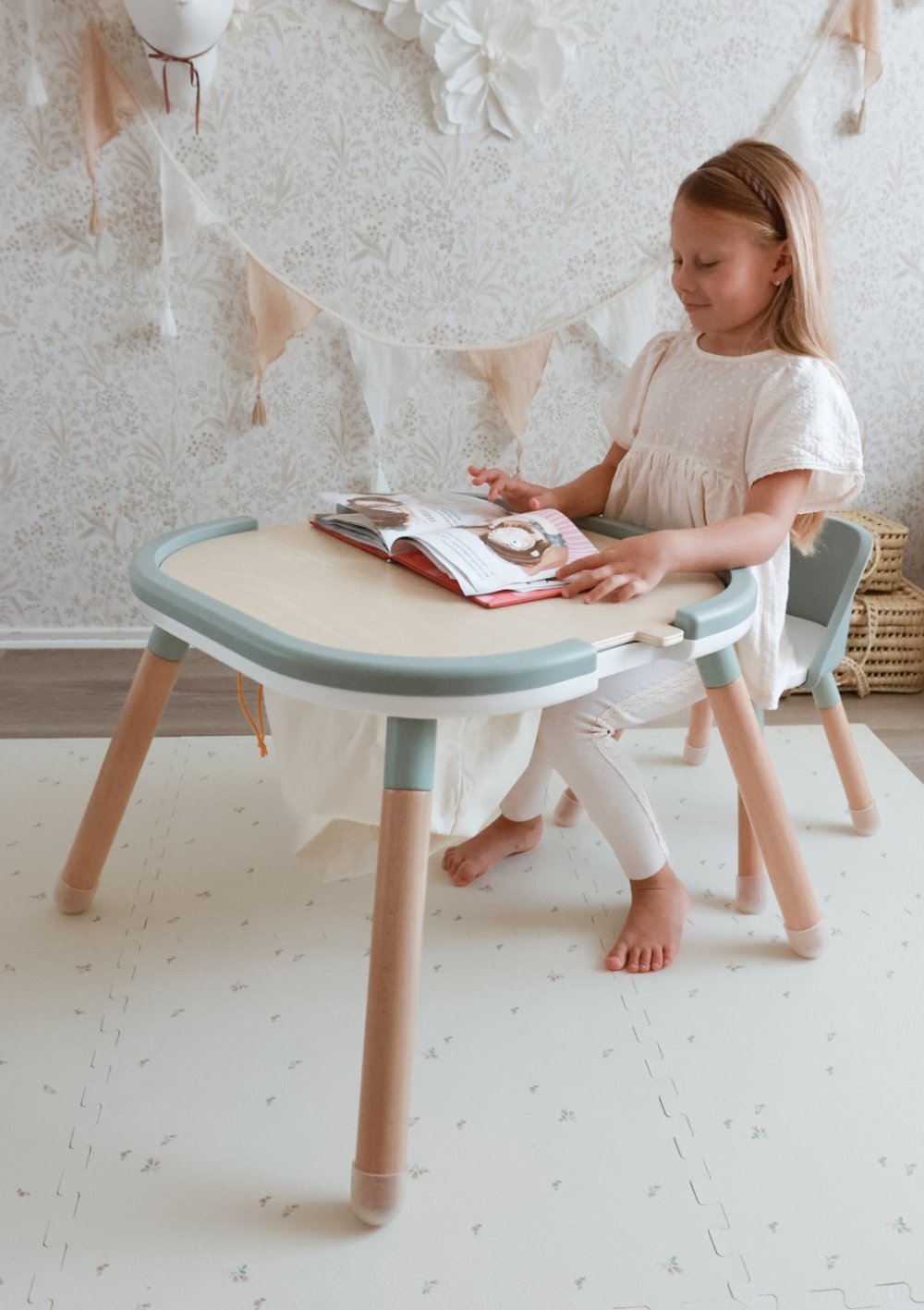 Funzy Spieltisch Pastell Grün