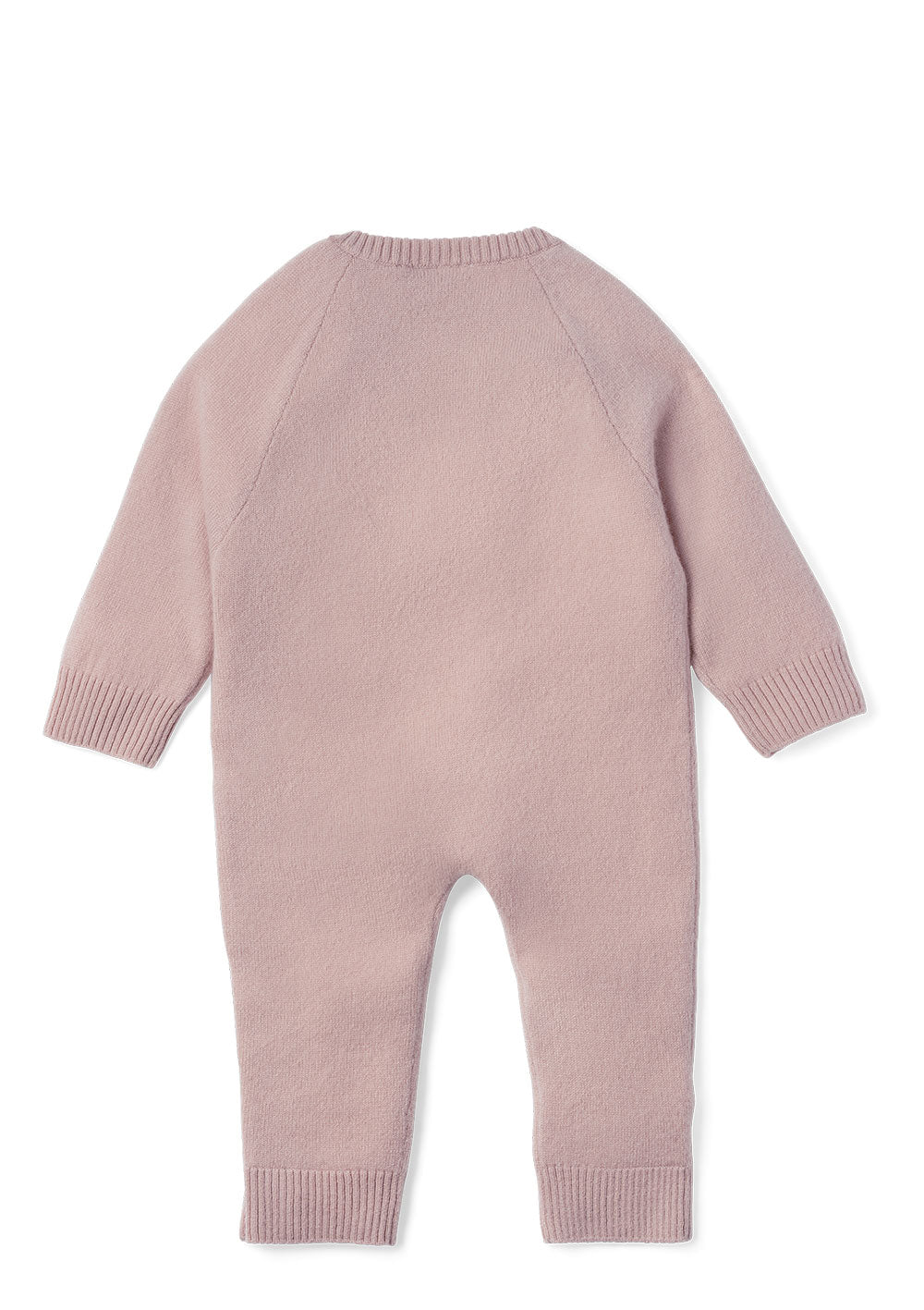 nuna Cashmere Strampler dusty mauve