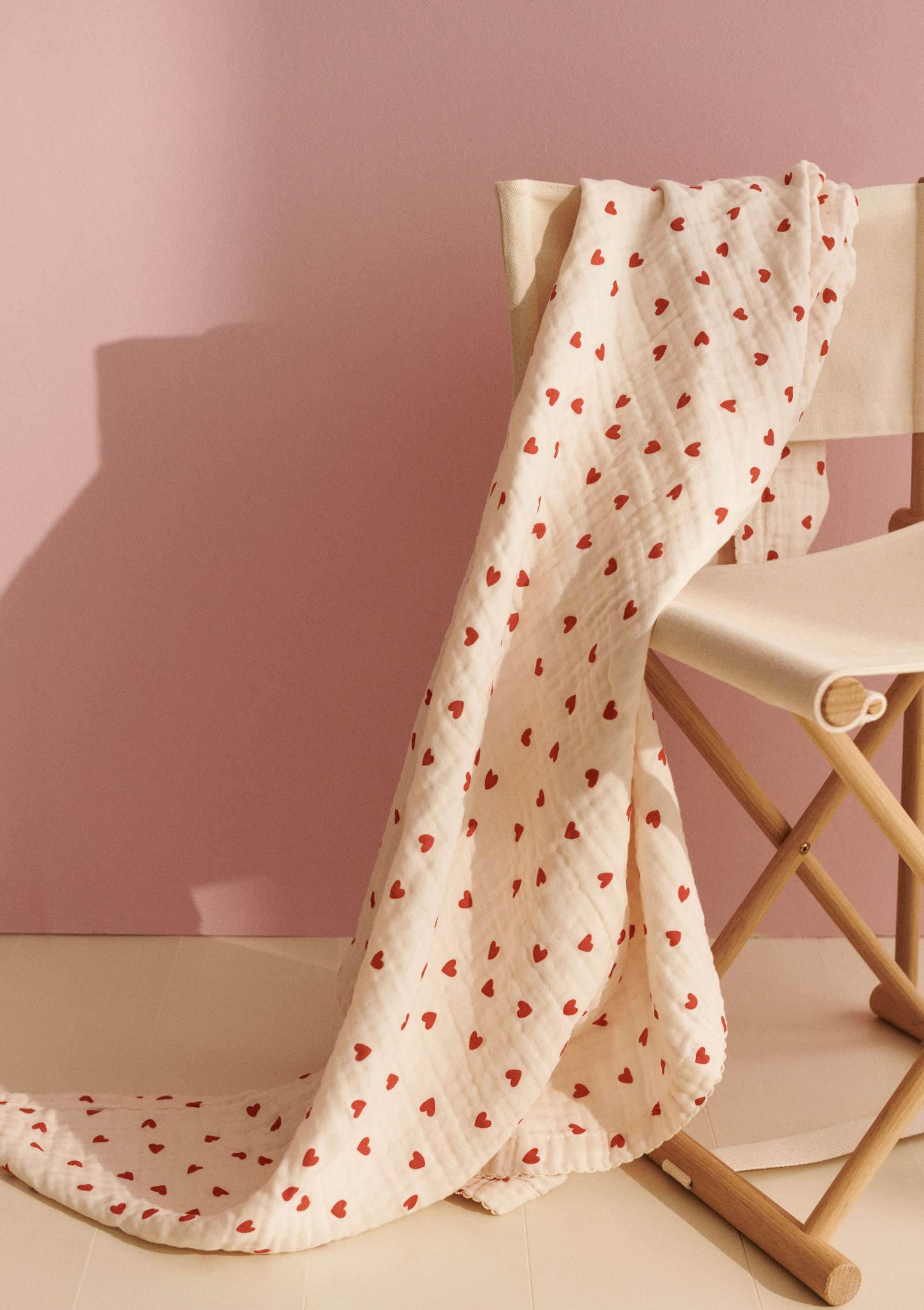 Dear April Musselin Babydecke 'Murray' Little Love 120 x 120 cm