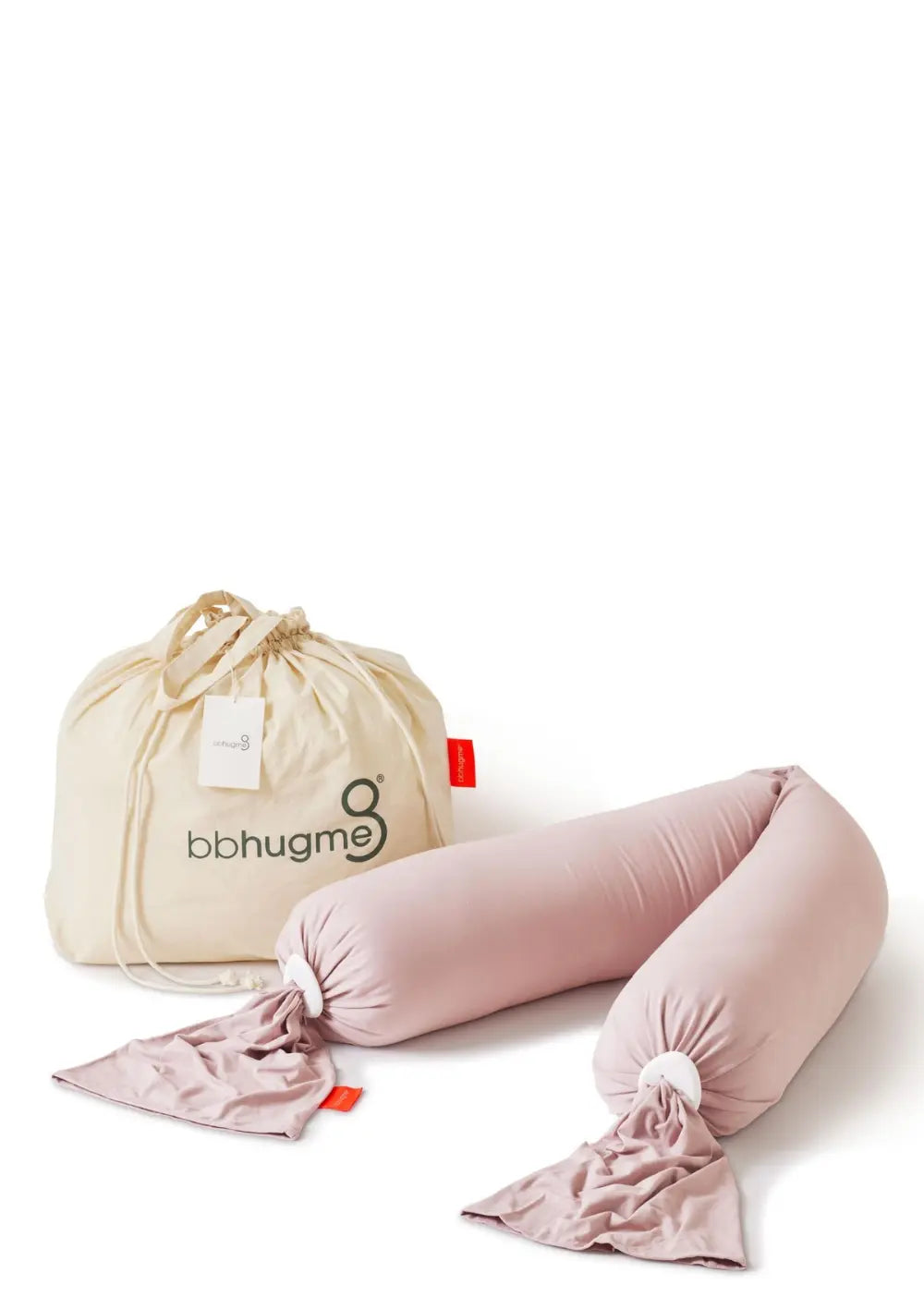 bbhugme Schwangerschaftskissen Dusty Pink