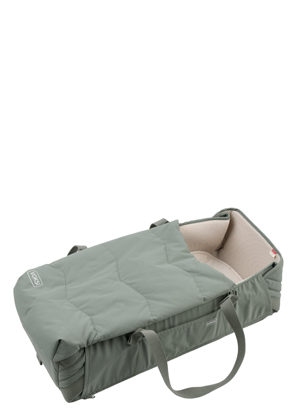 Voksi Babytragetasche 'Carry Me' Meadow Green Leaf